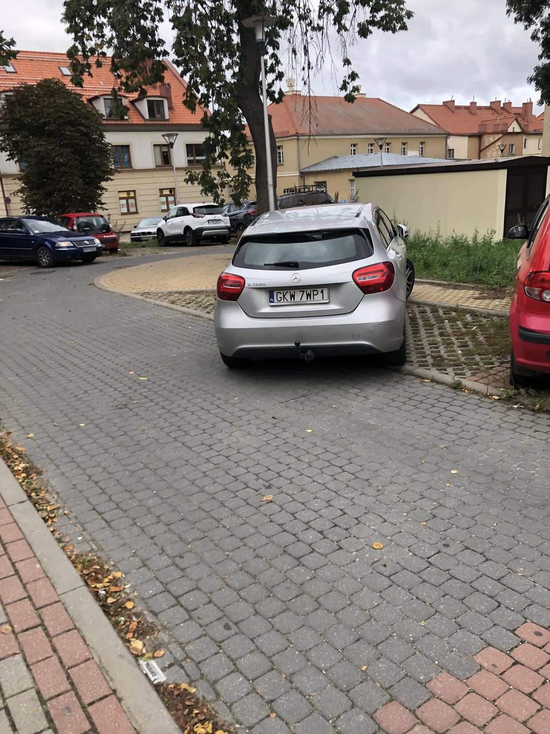 Babka nie umie parkować, karny kutas by się przydał na szybe