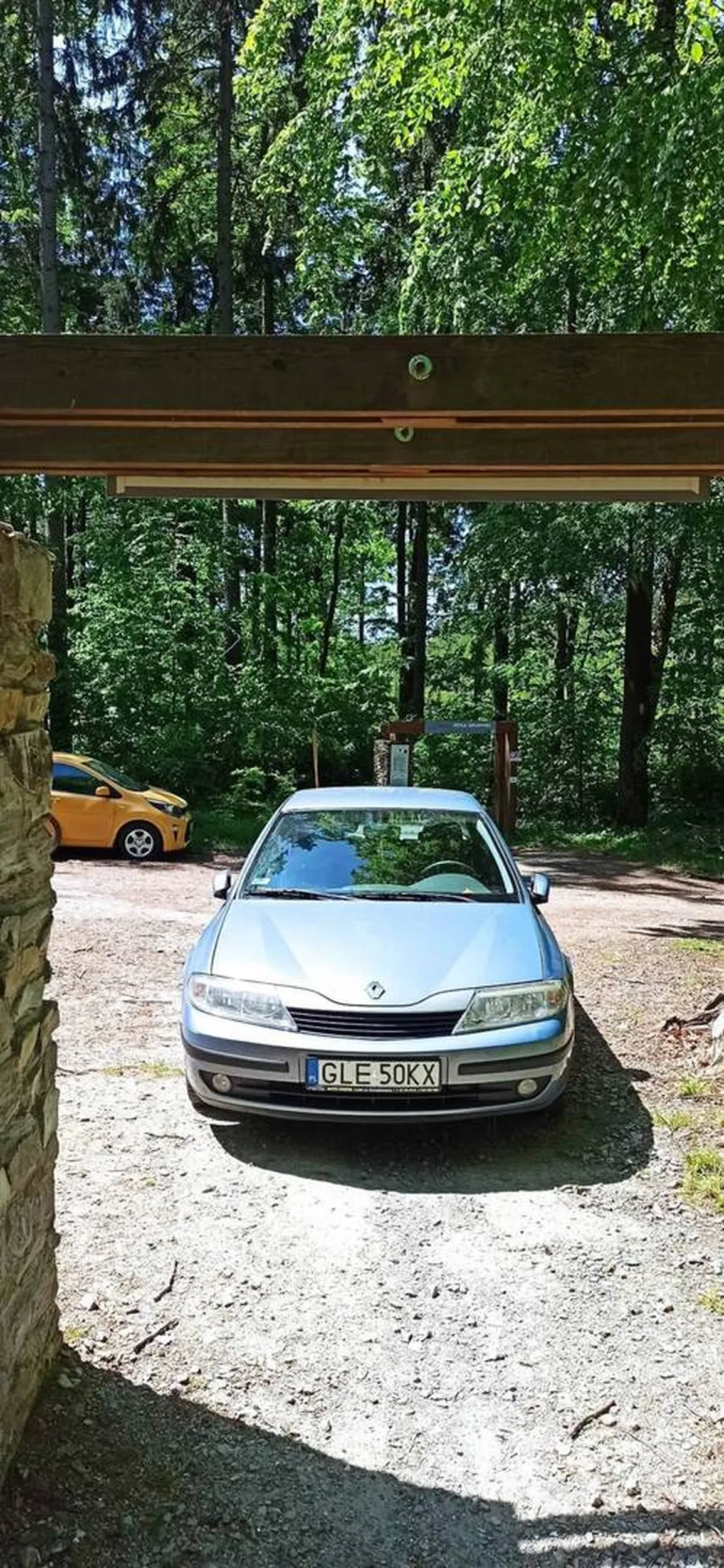 Ładne blokowanie singletracka