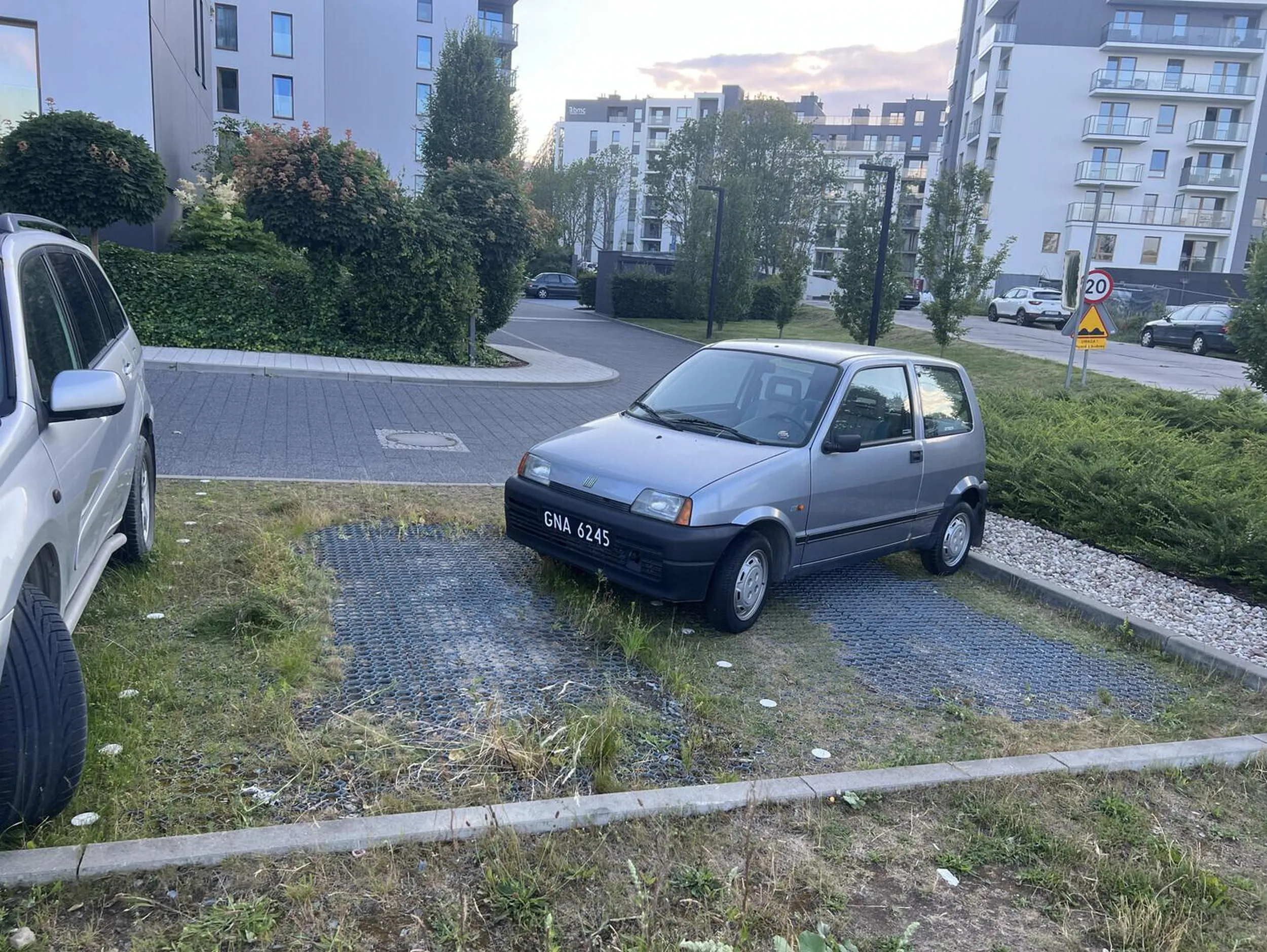 Takie tam parkowanie w Gdańsku Oliwie