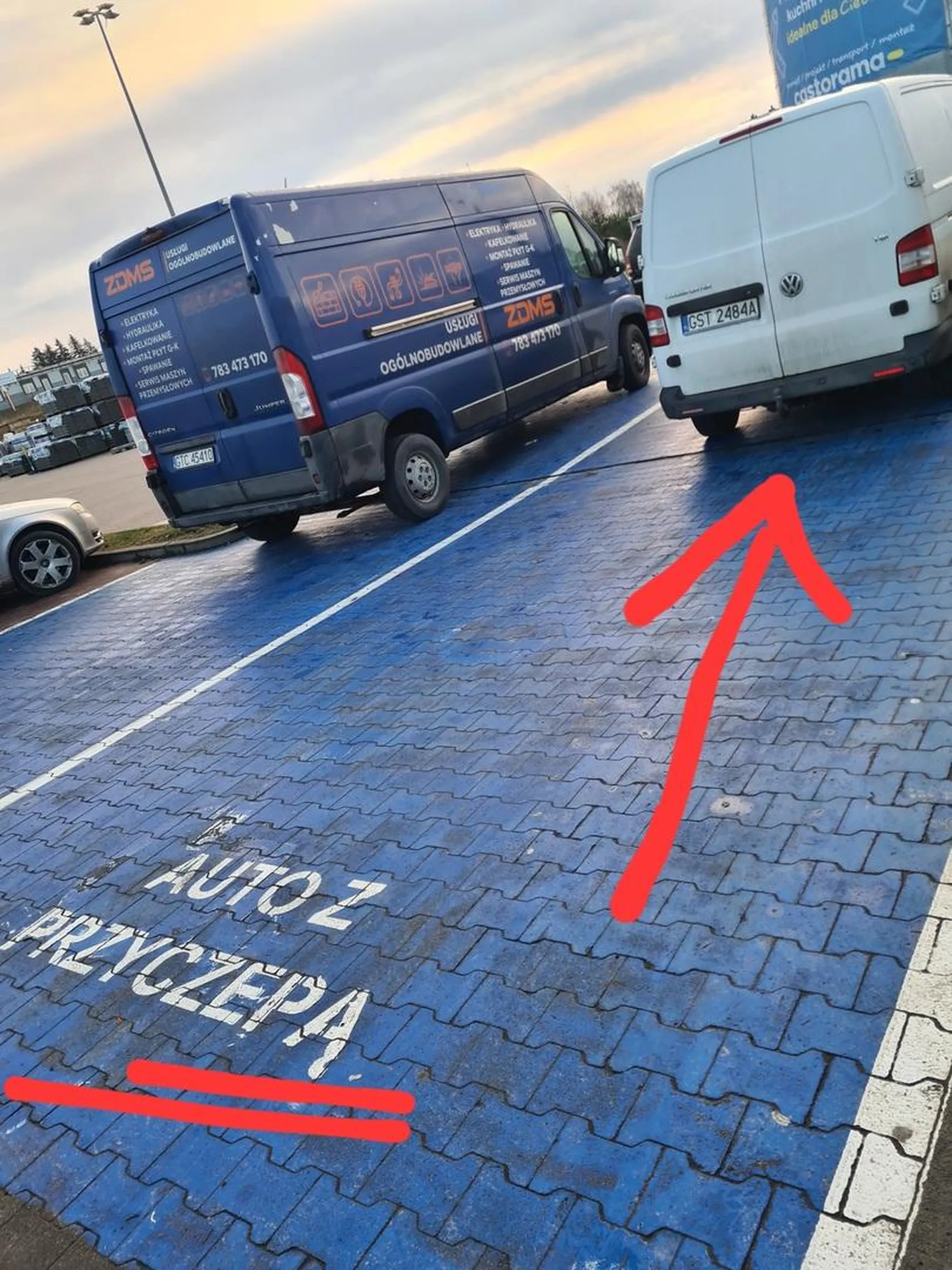 Kierowco zgubiłeś przyczepę