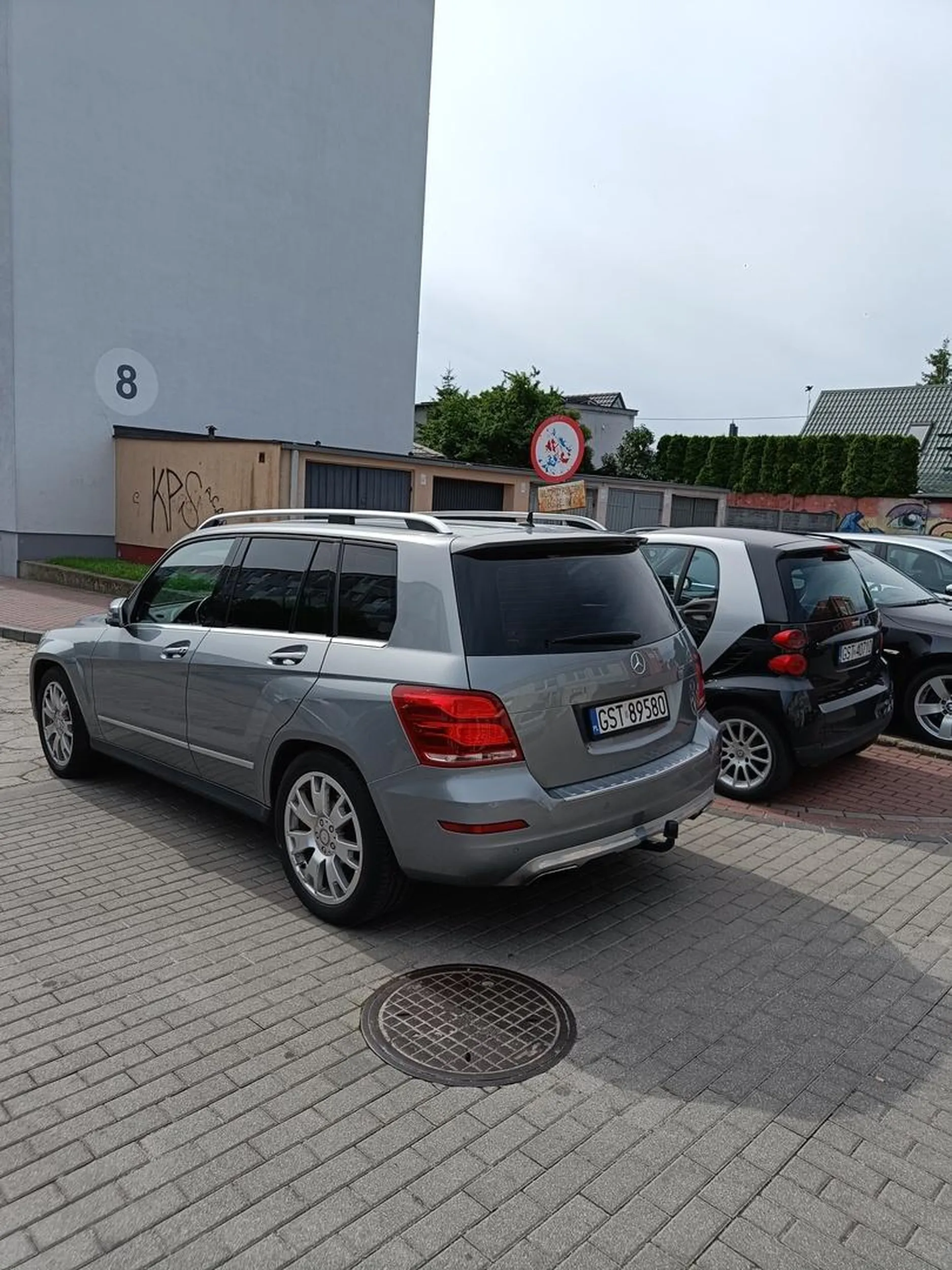 Kierowca nie potrafi parkować ;)