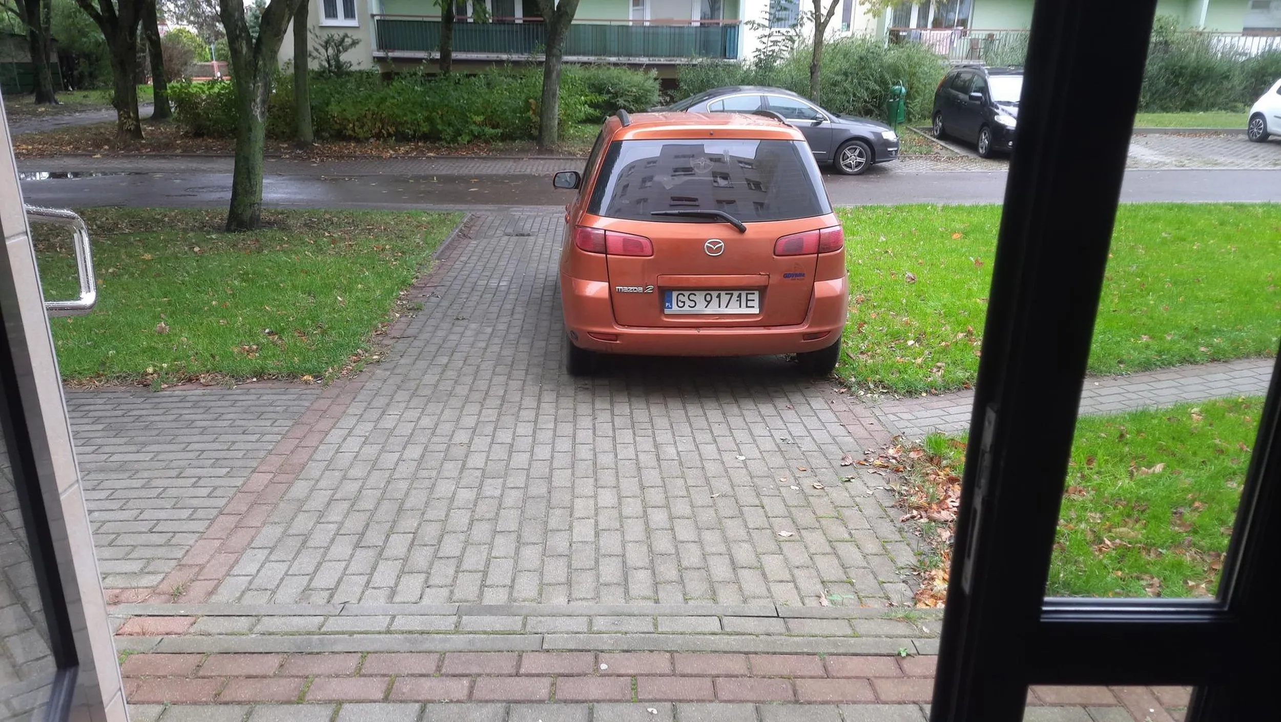 Gratuluję parkowania. Za to jest mandat