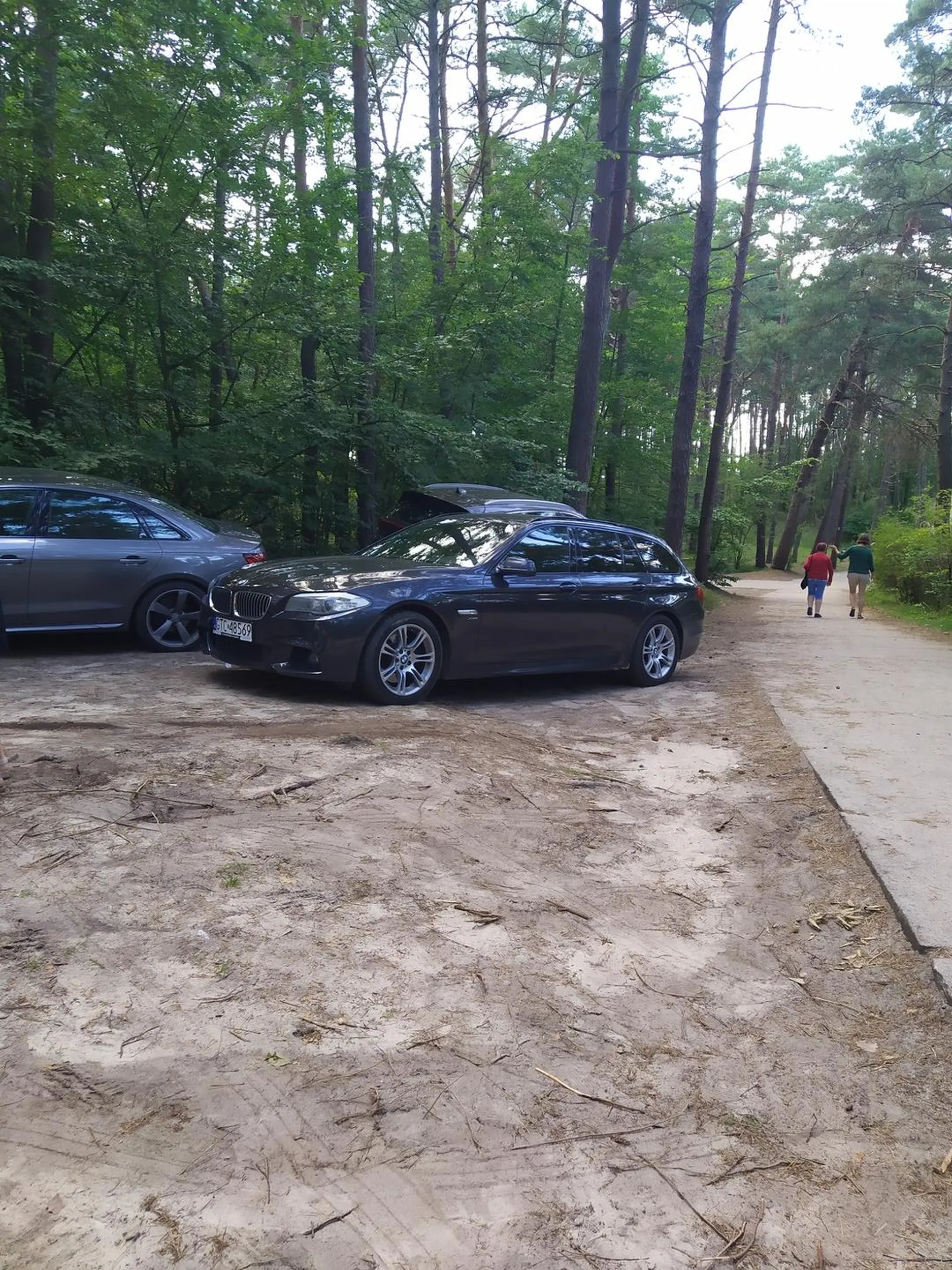 Przepięknie zaparkowane...