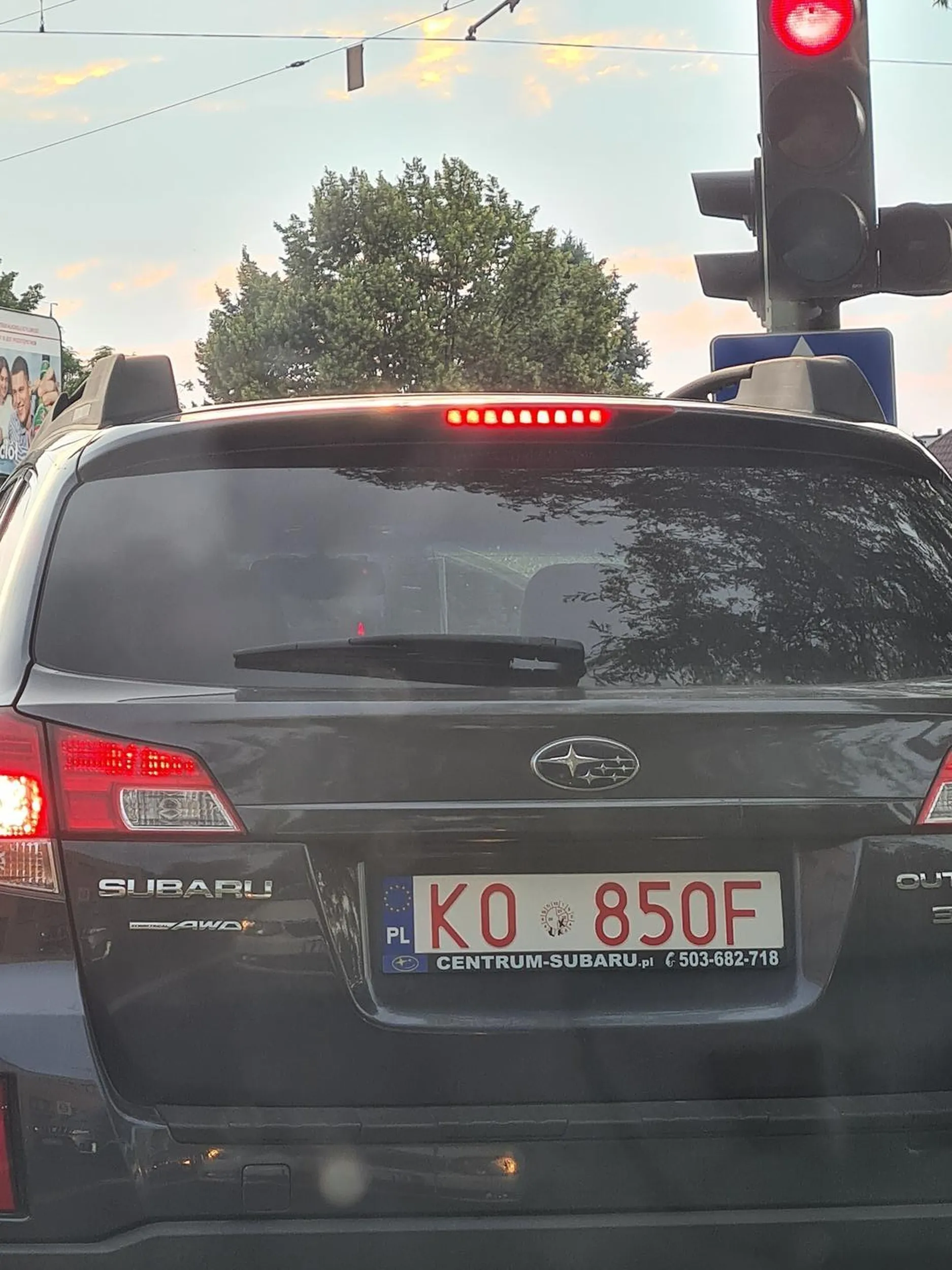 Kierowca wymusza pierwszeństwo