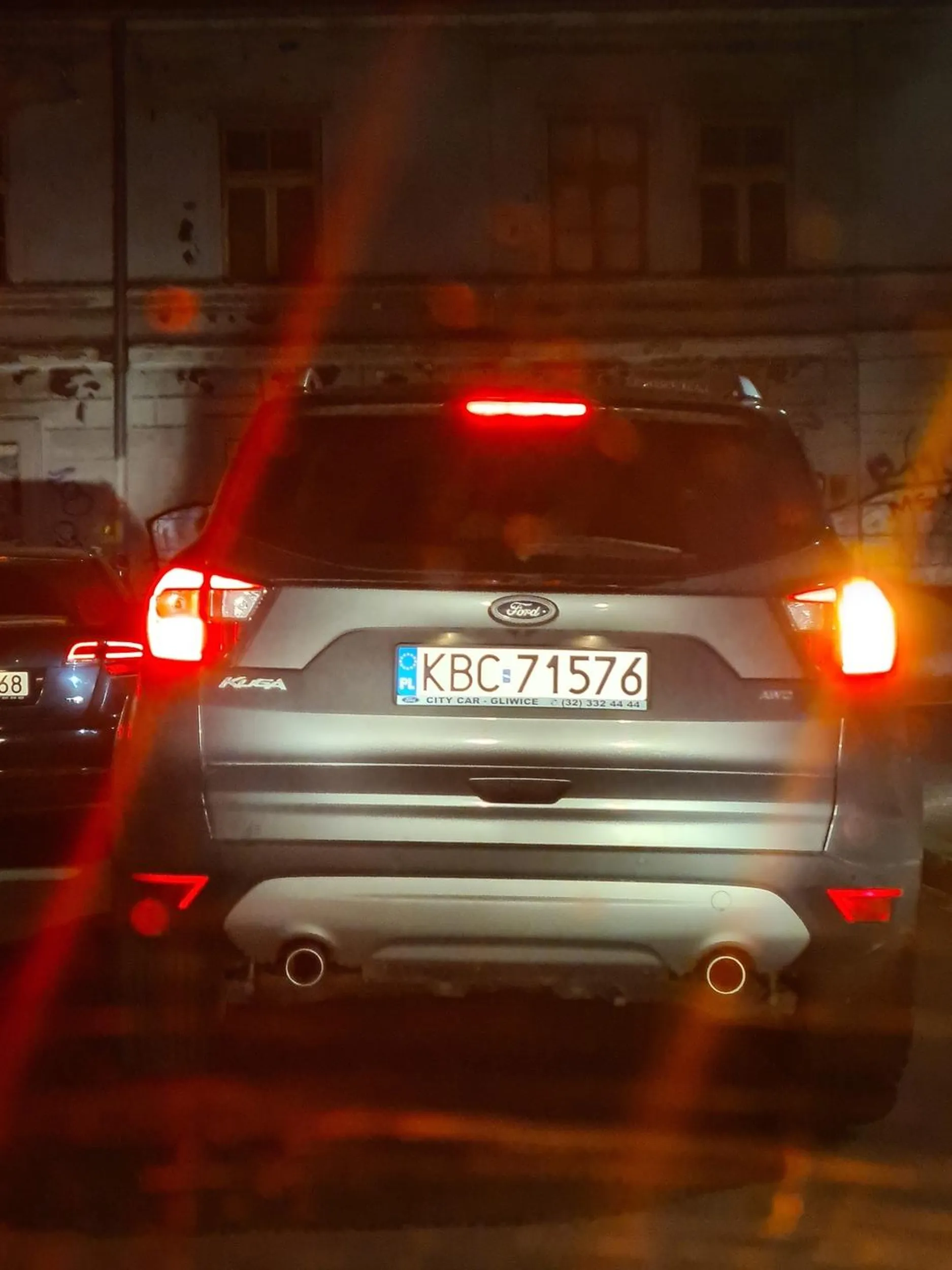 Kierowca wymusza pierwszeństwo