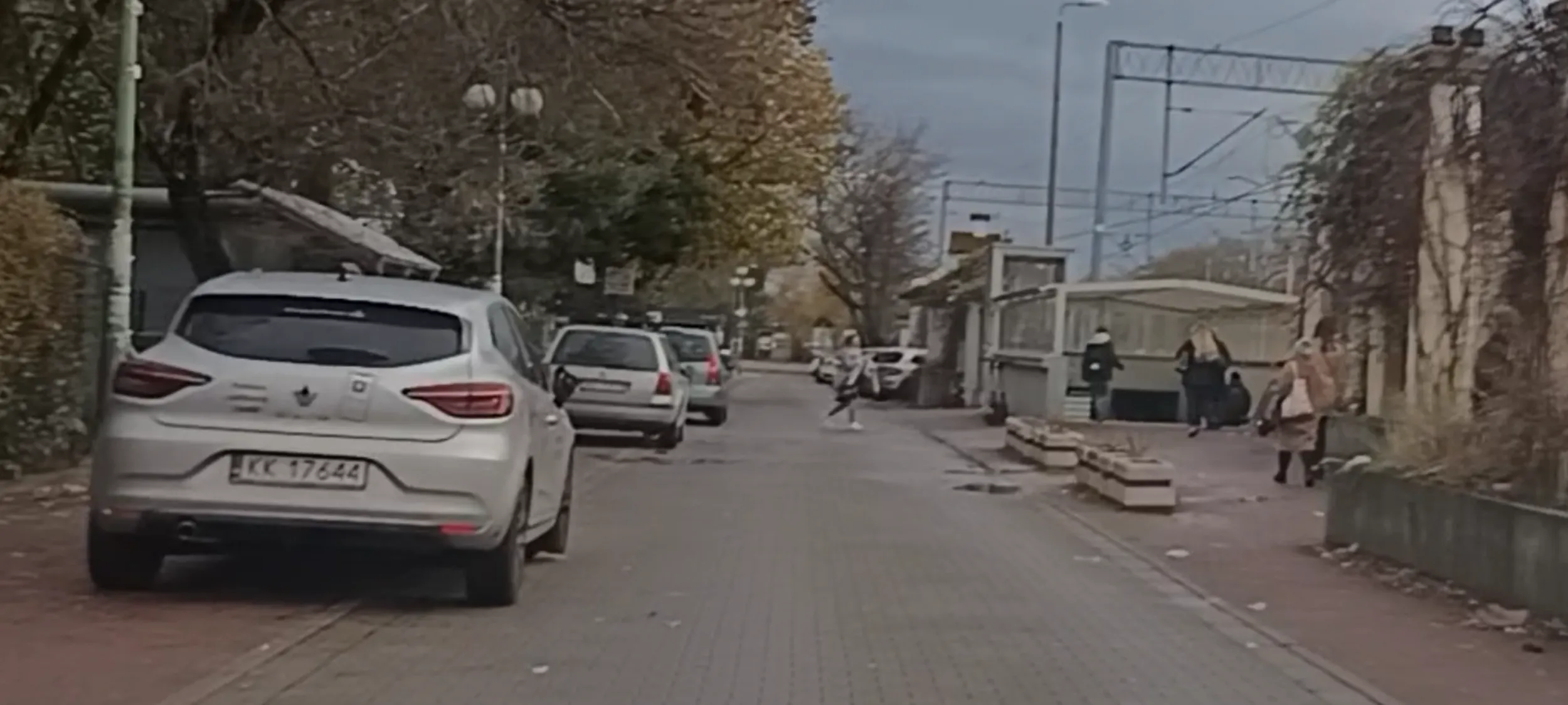 Wójcio dobra rada, upomina, że nie wolno parkować w Warszawie na jezdni i chodniku w miejscu gdzie obowiązuje zakaz zatrzymywania się i postoju.