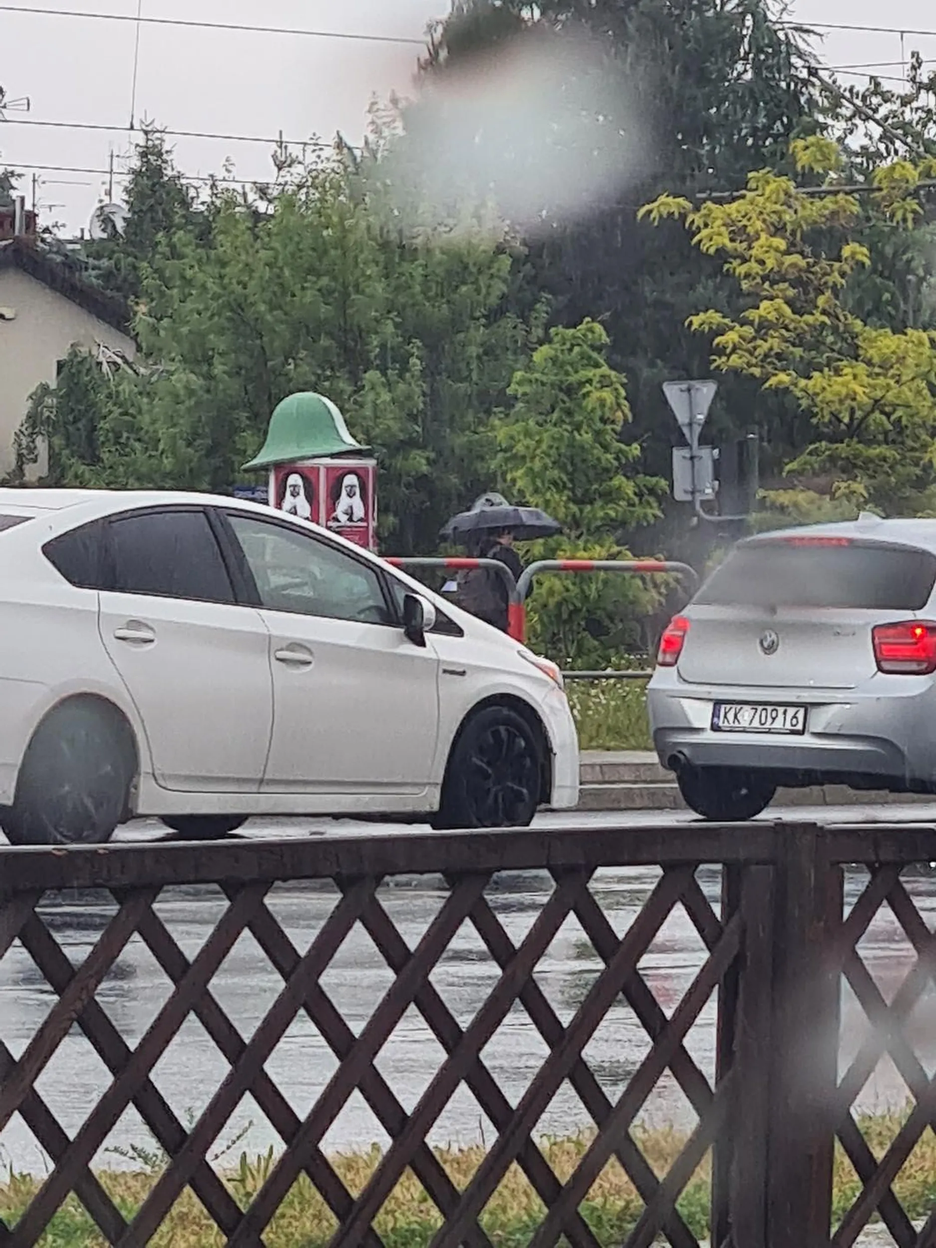 Kierowca wymusza pierwszeństwo