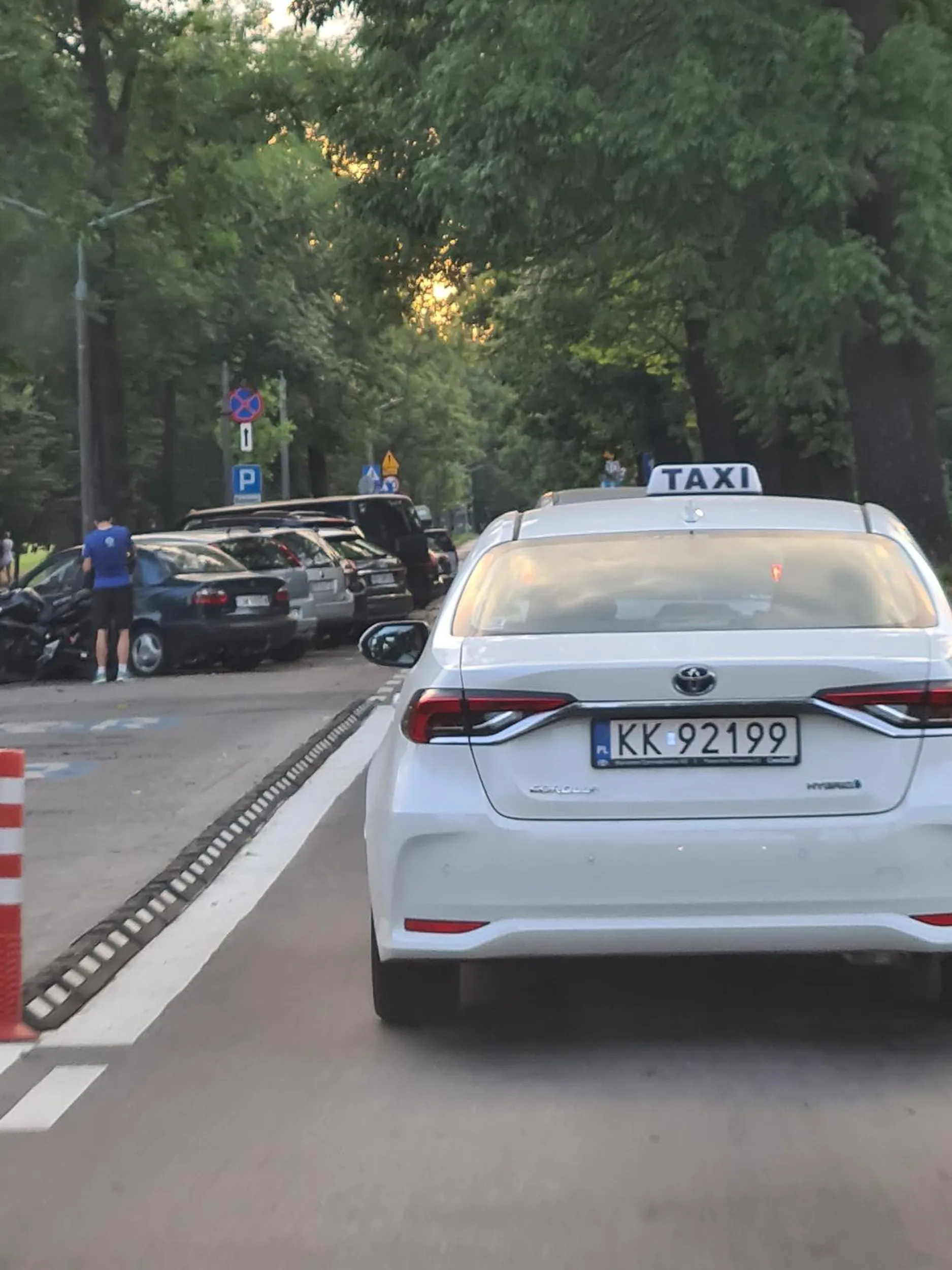 Kierowca wymusza pierwszeństwo