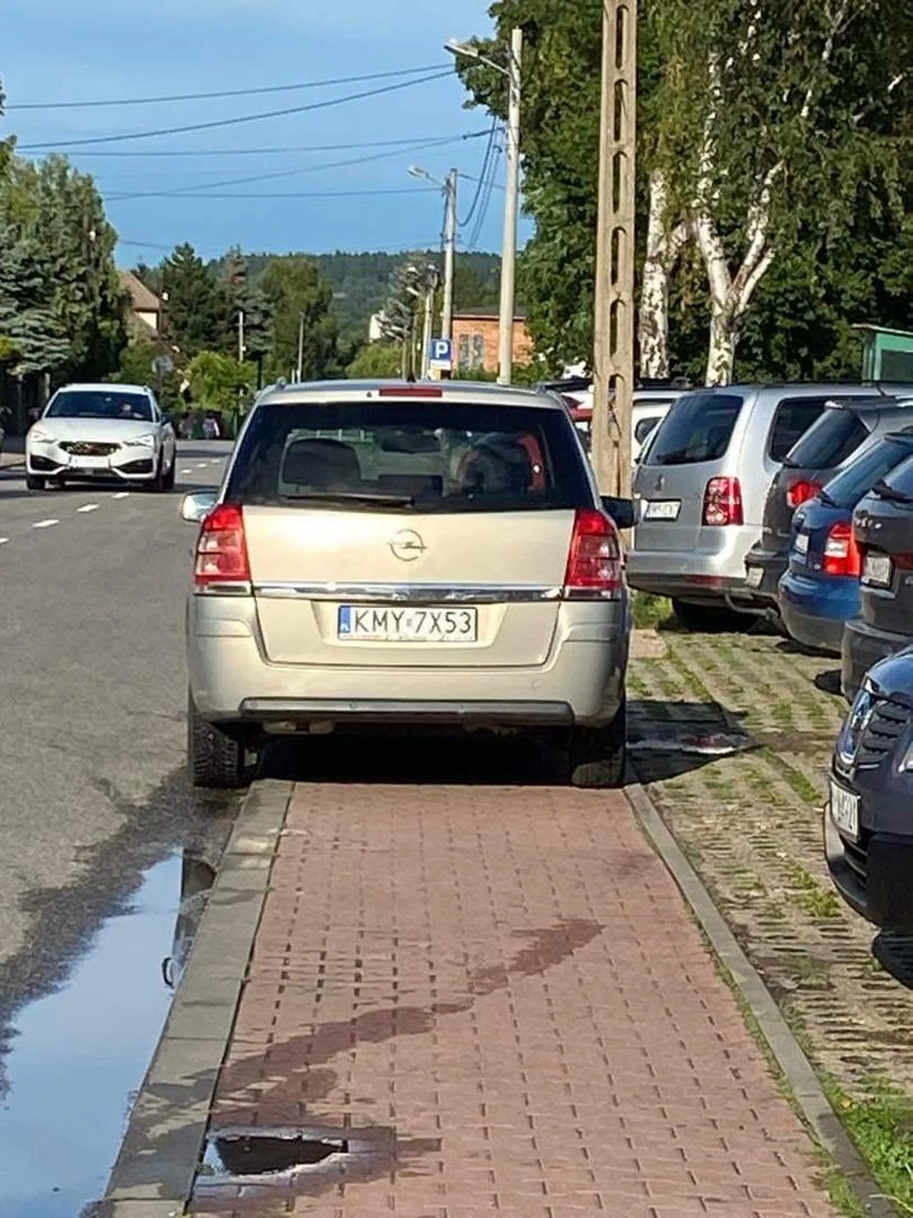 Przez 20 min nie mogłem odjechać przez tego kierowcę