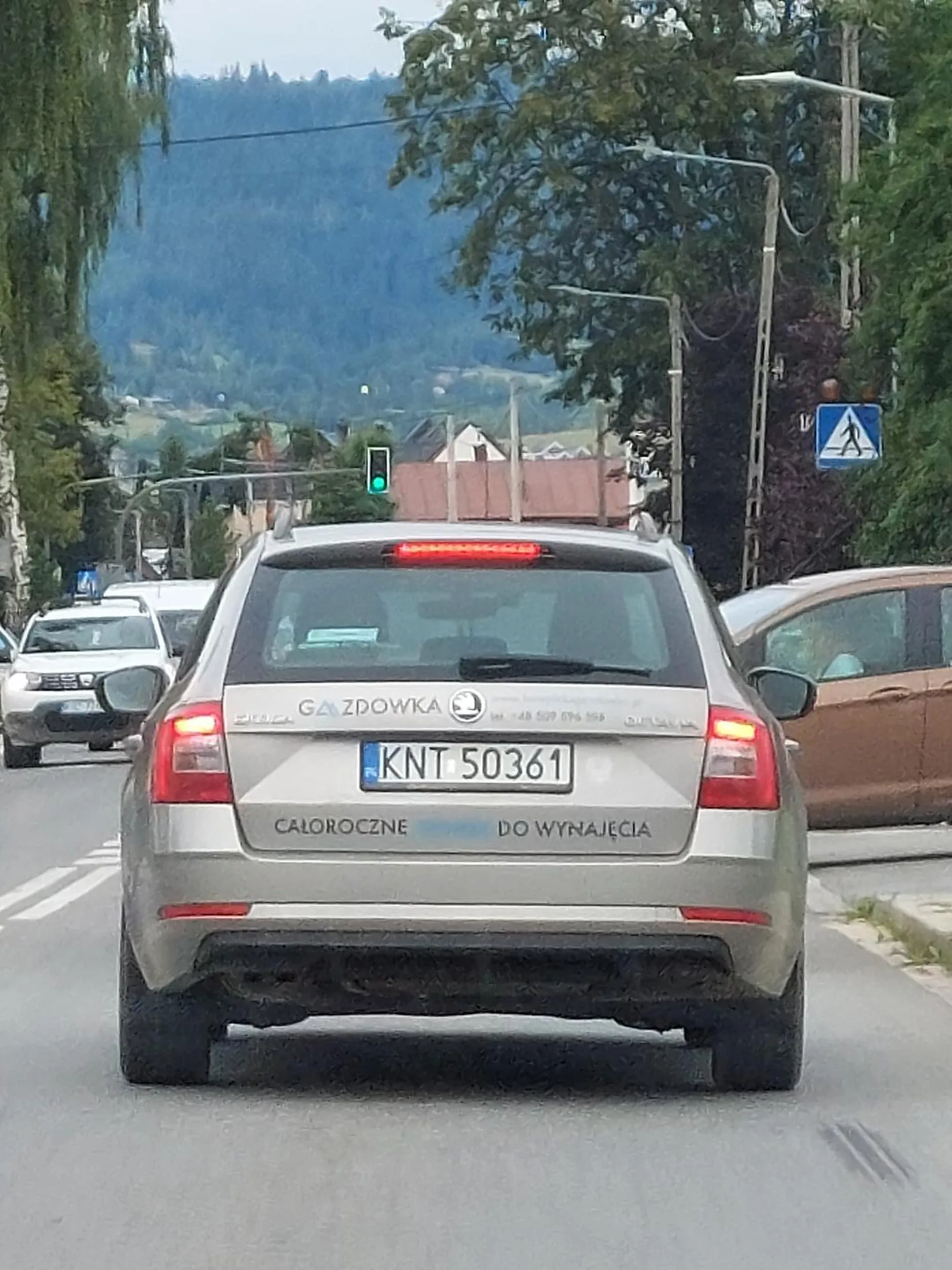 Zjeb nie patrzy i wymusił pierszeństwo