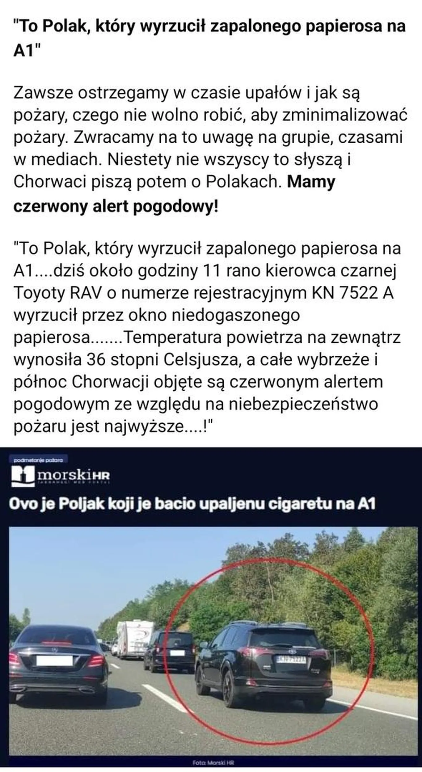 Imbecyl pojechał za granicę i odrazu artykuły o nim piszą. Żenada