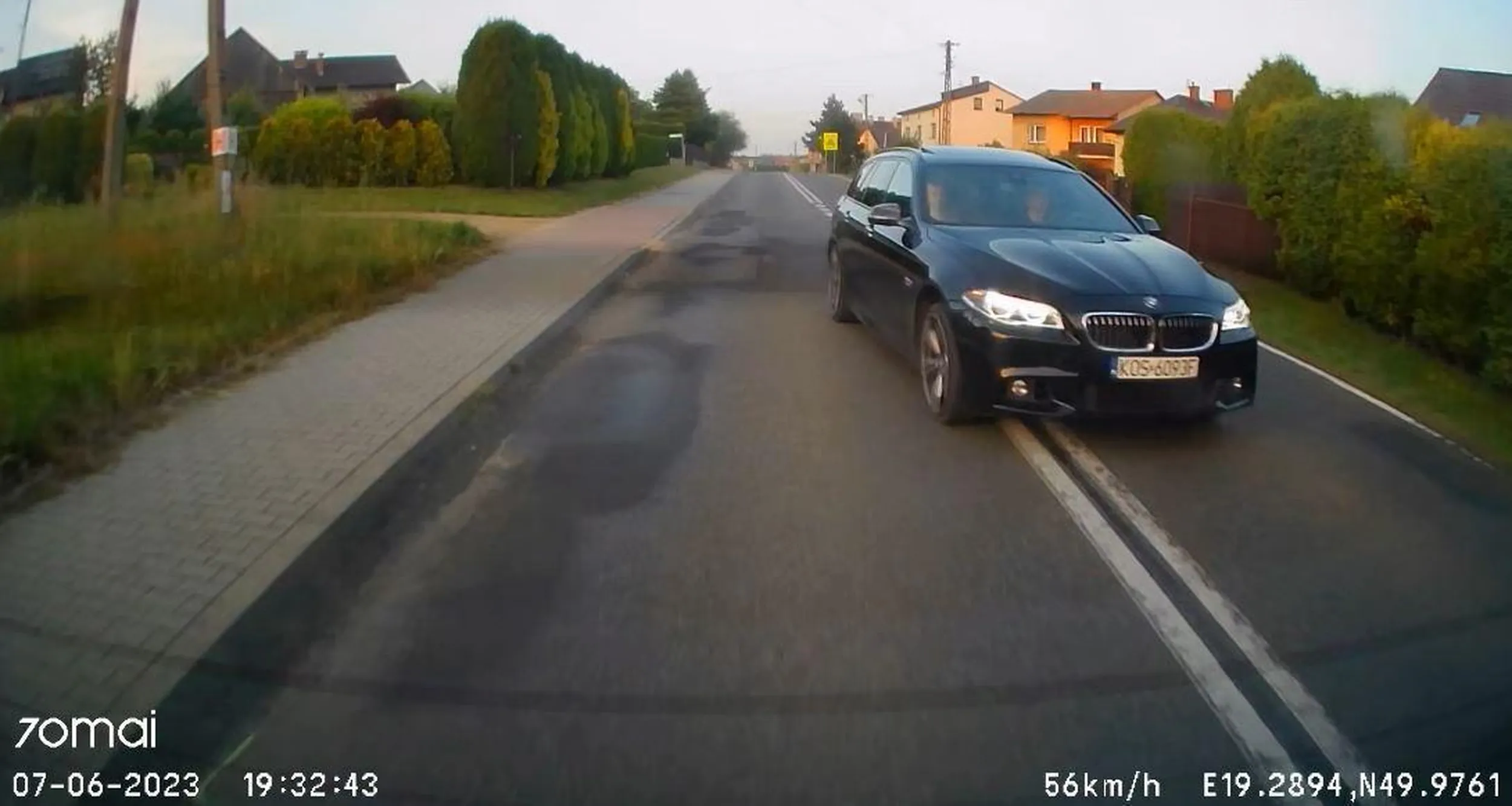 teren zabudowany i podwójna linia ciągła nie interesują mnie