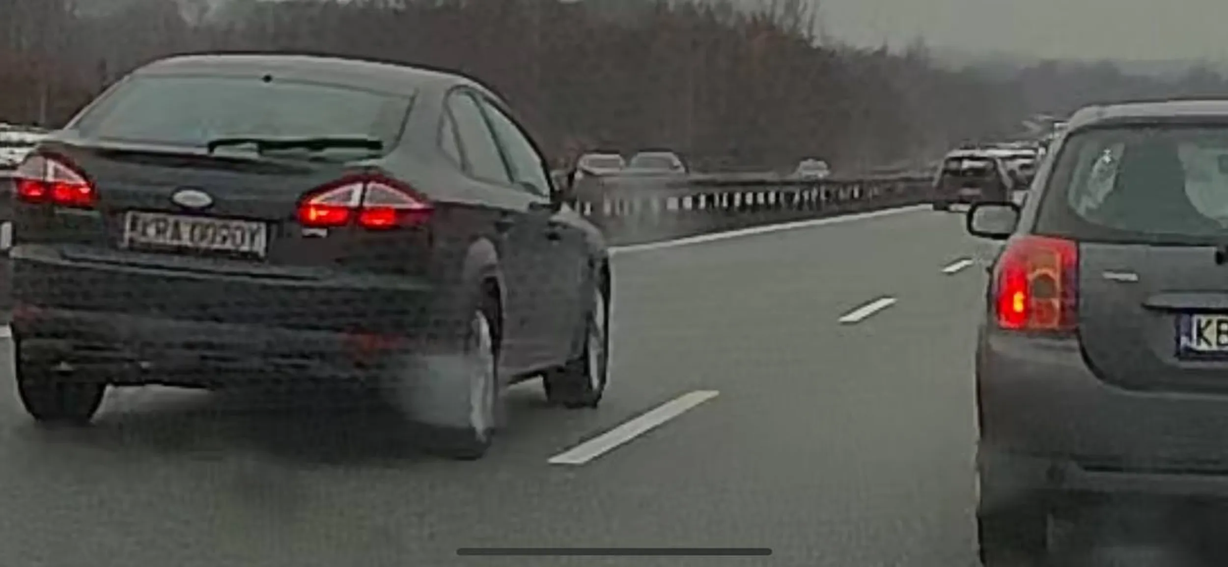 Mistrz blokowania lewego pasa