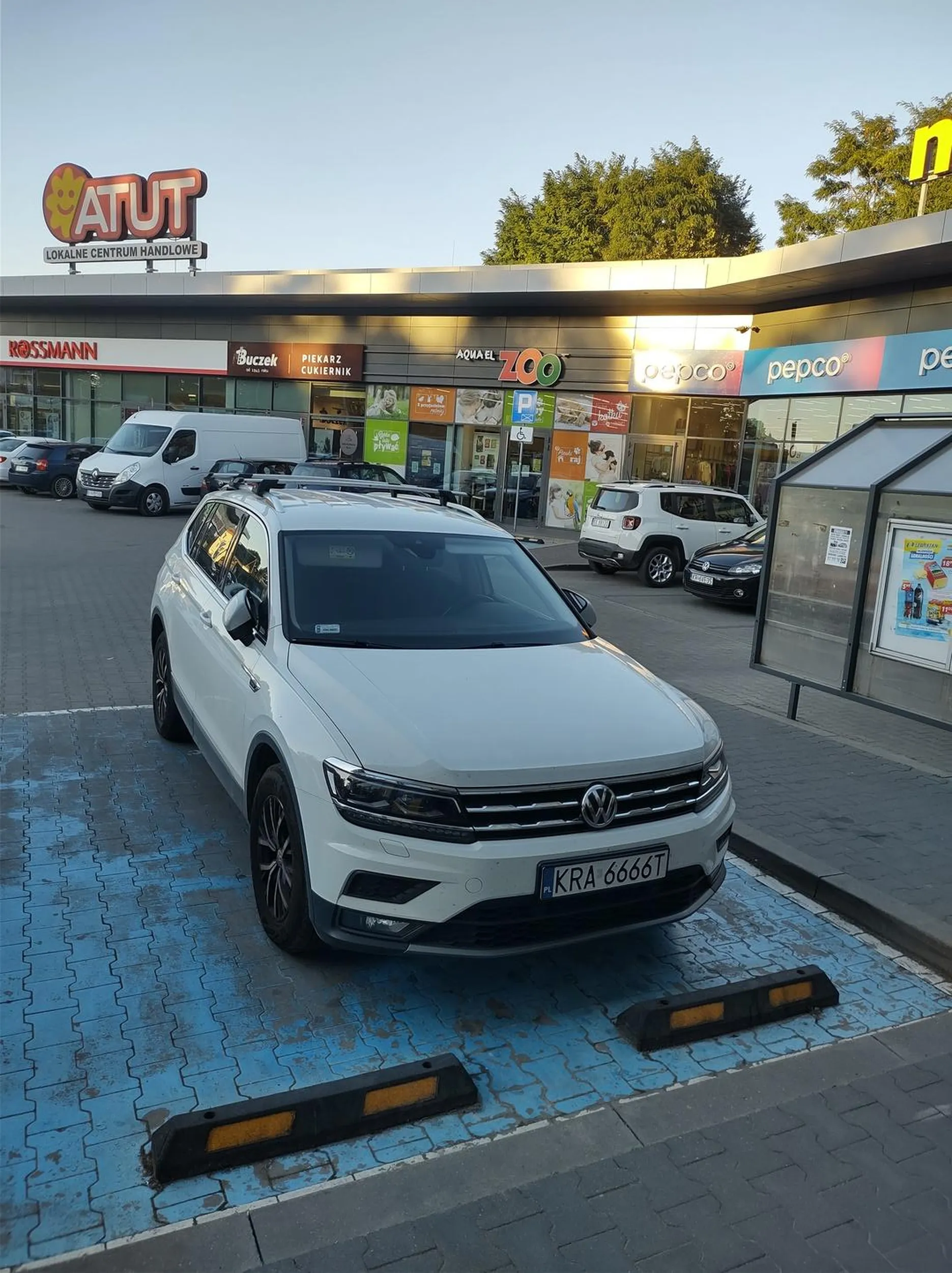 Zajęła miejsce dla inwalidów i rodzin z dziećmi a sama powoli poszła do Pepco. Żadnego zezwolenia urzedowego nie miała ani o kulach nie chodzila . Zaraz   chwilę po niej podjechal inwalida a tu zajęte. Bo podstarzała skoczna blondyna z Pepco do Rossmana potoczyła się leniwie . No ale kto bogatemu zabroni   pierdolić tego co krzywda jego