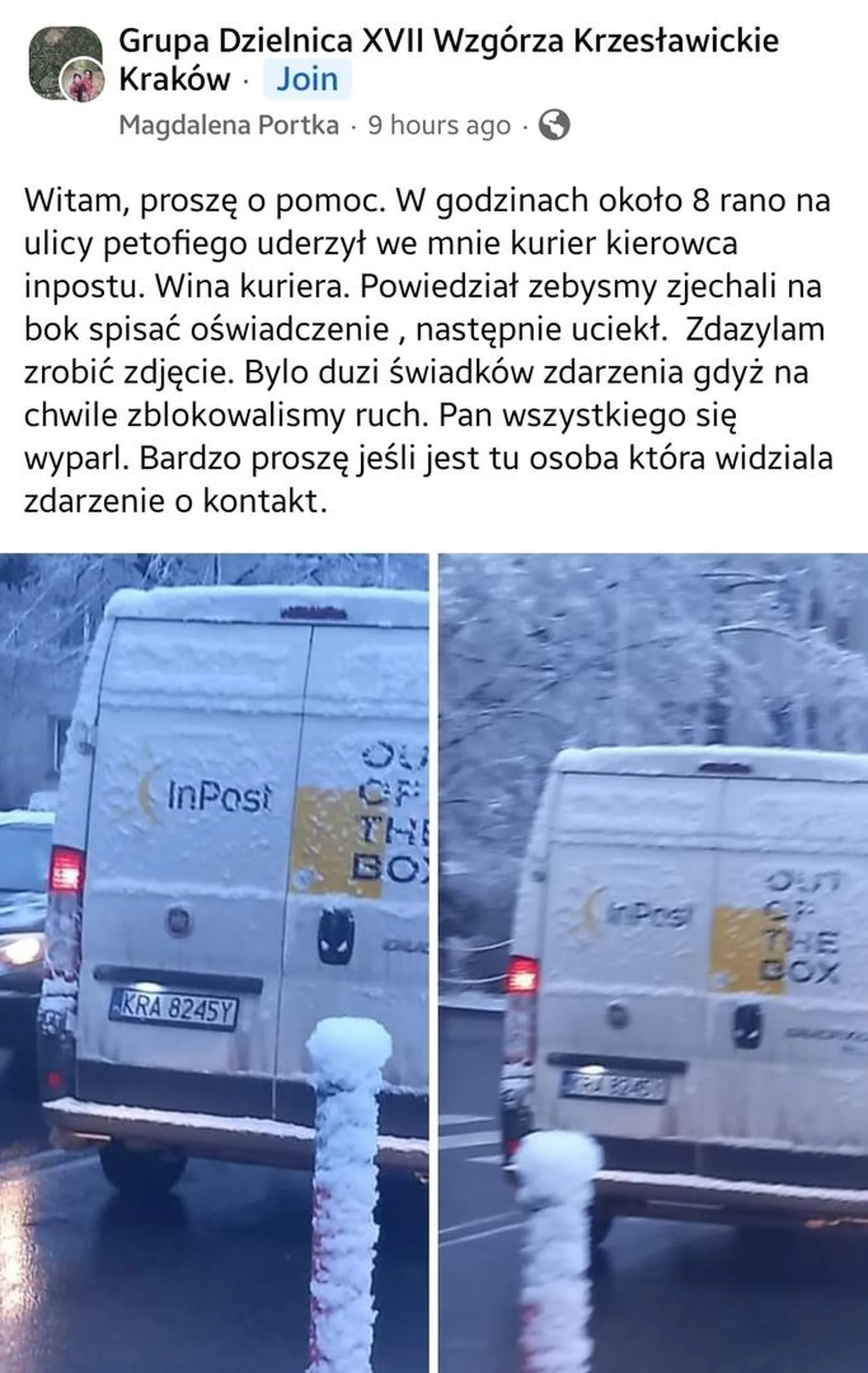Potrącił i uciekł