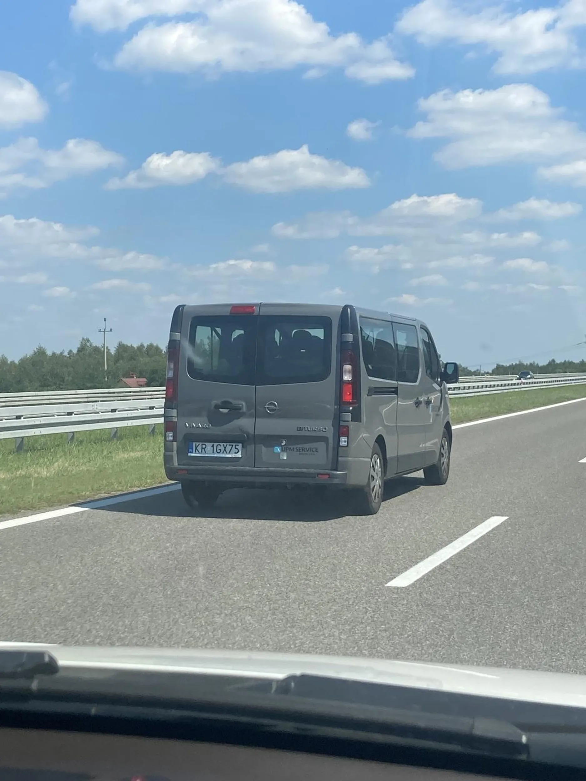 Mistrz lewego pasa przez cała trasę do Rzeszowa.