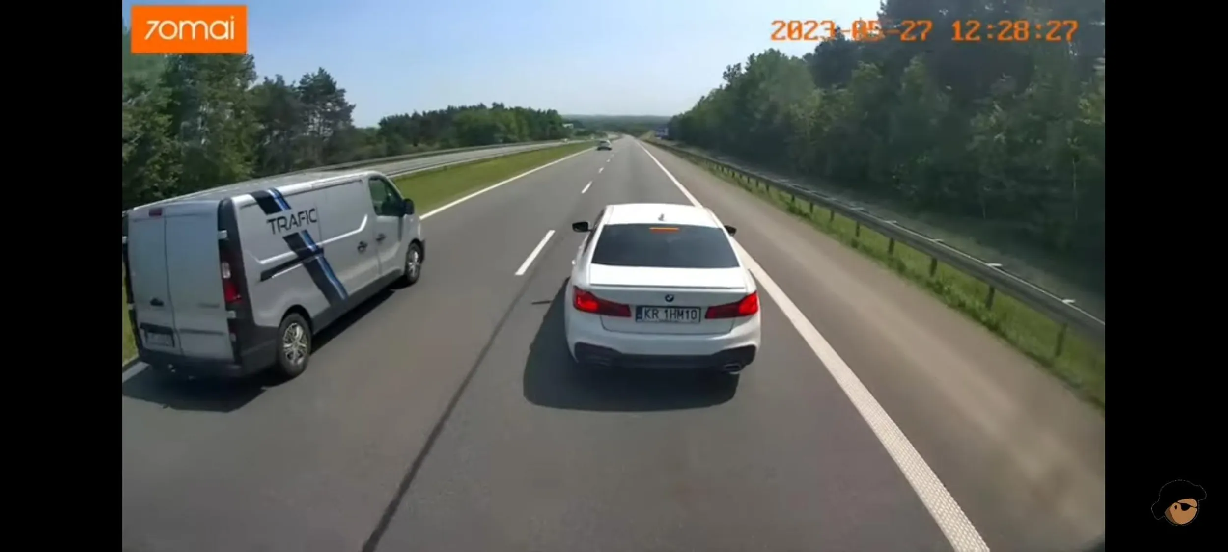 Kolejne BMW blokujące na A4