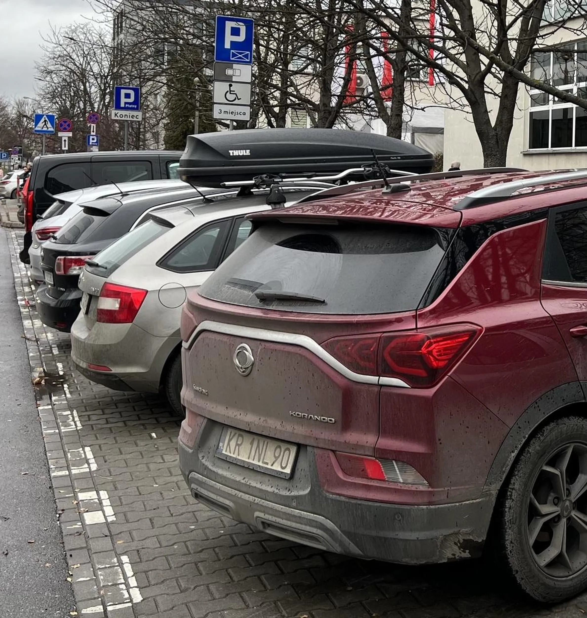 Parkowanie niezgodnie z oznaczeniem