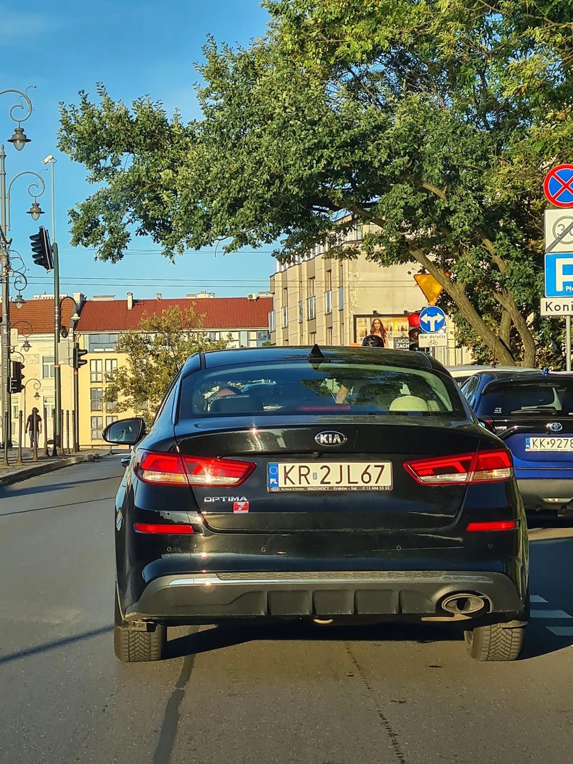 Kierowca wymusza pierwszeństwo