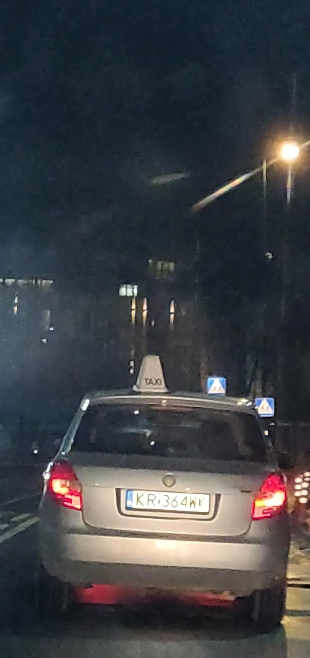 Kierowca wymusza pierwszeństwo