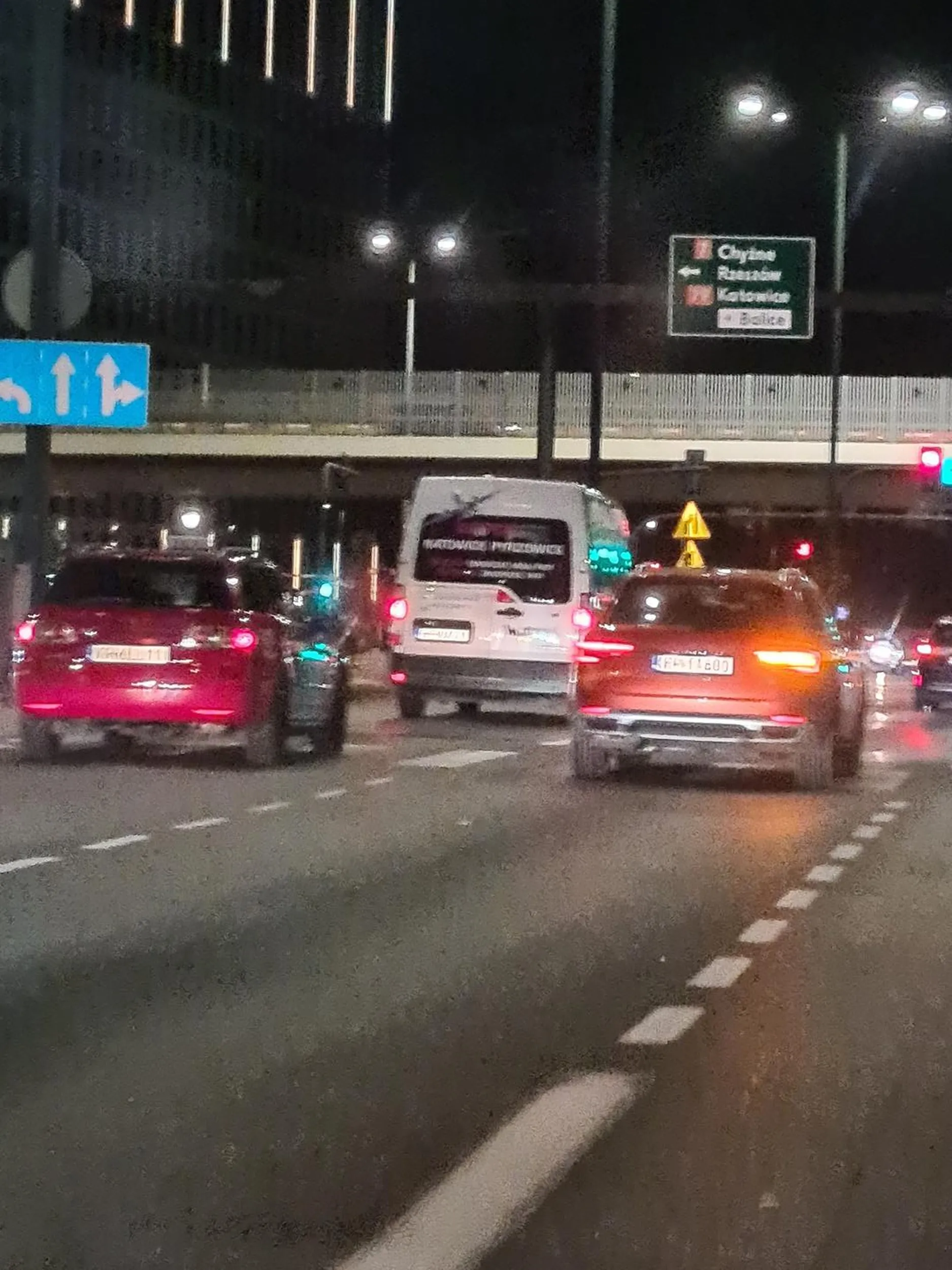 Kierowca wymusza pierwszeństwo