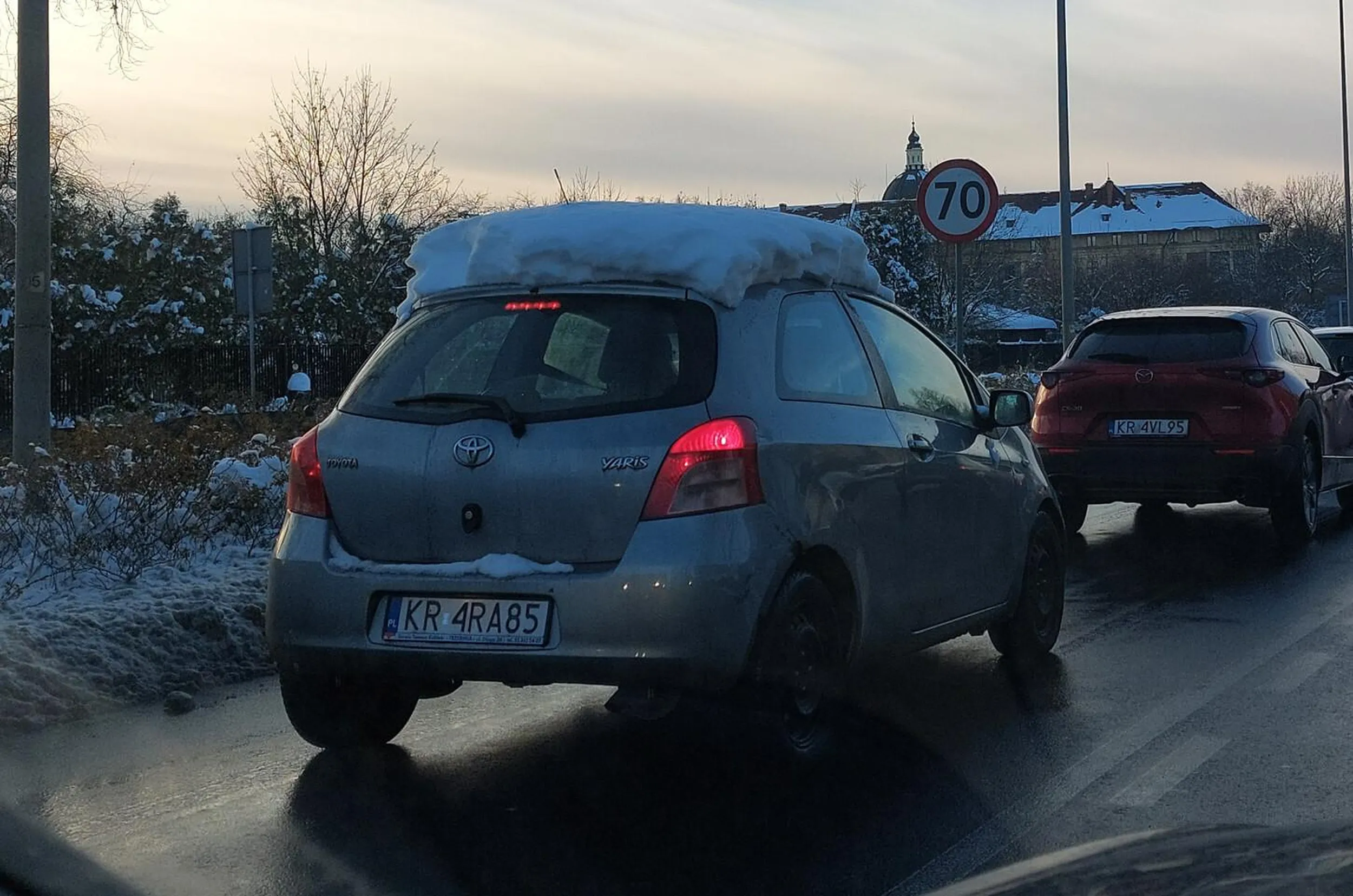 Odśnież dach, babo