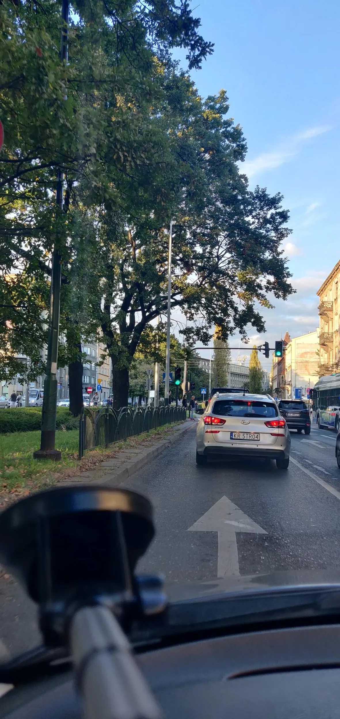 Kierowca wymusza pierwszeństwo