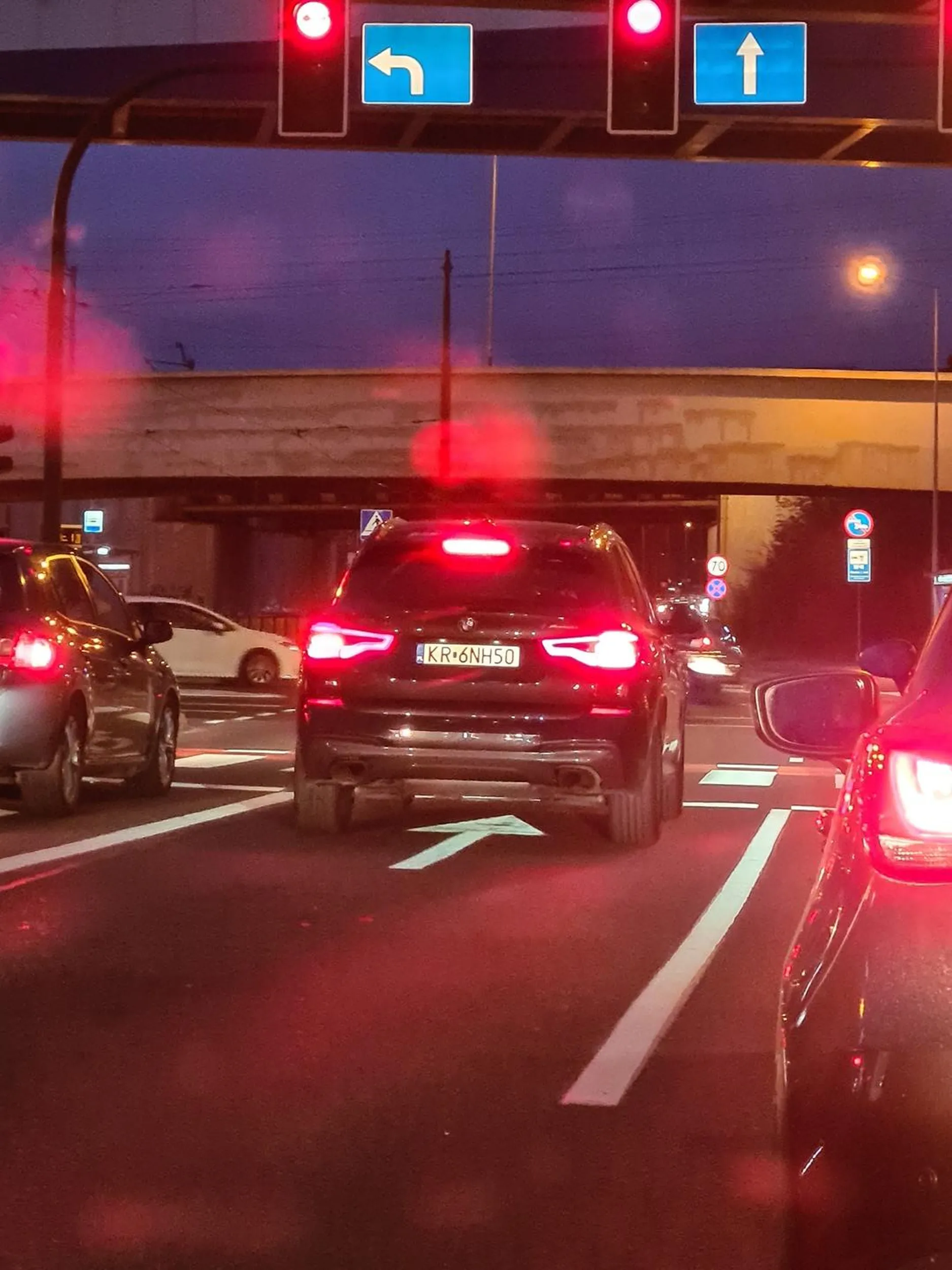 Kierowca wymusza pierwszeństwo