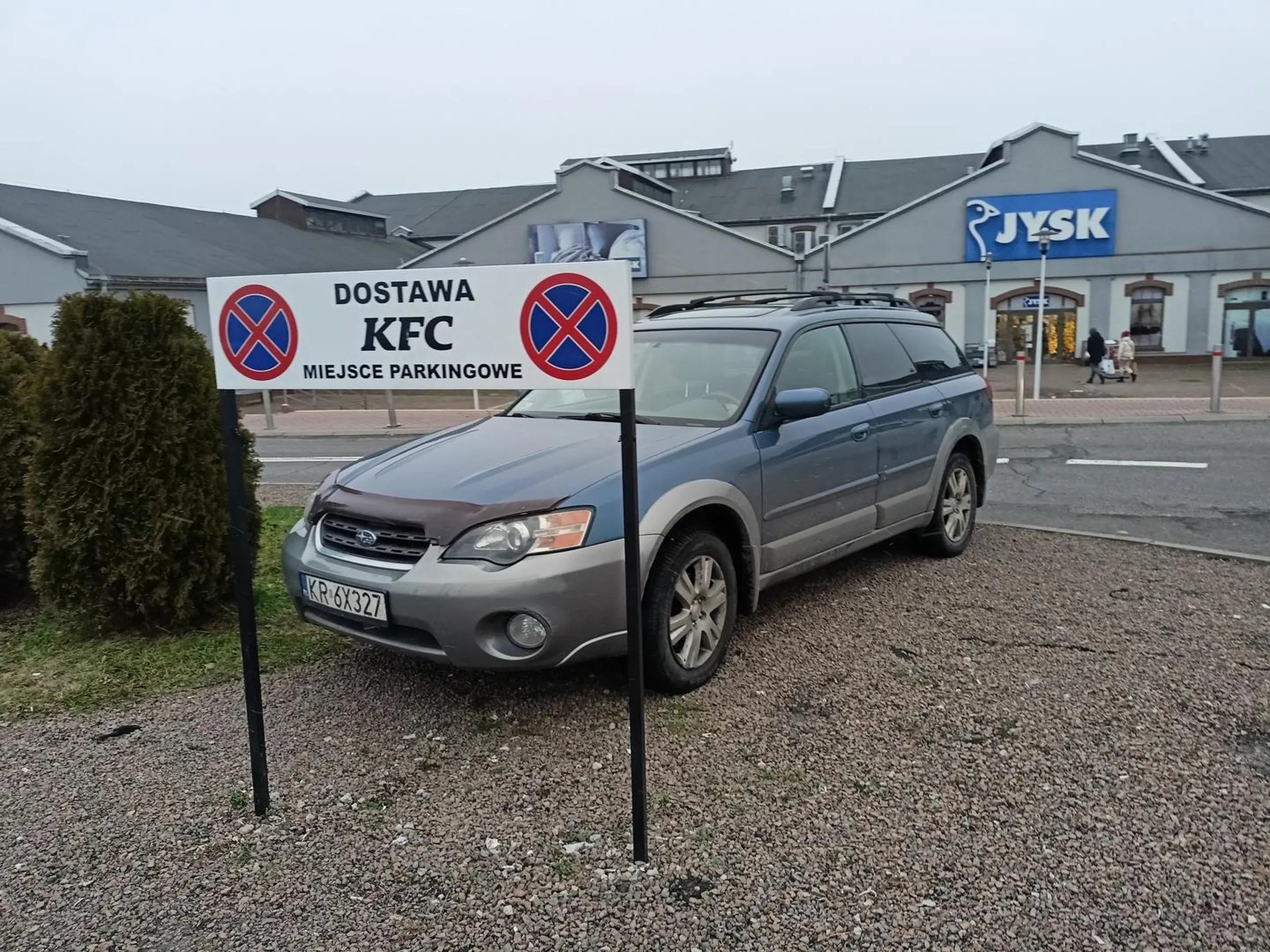 Czy to wygląda jak miejsce parkingowe?