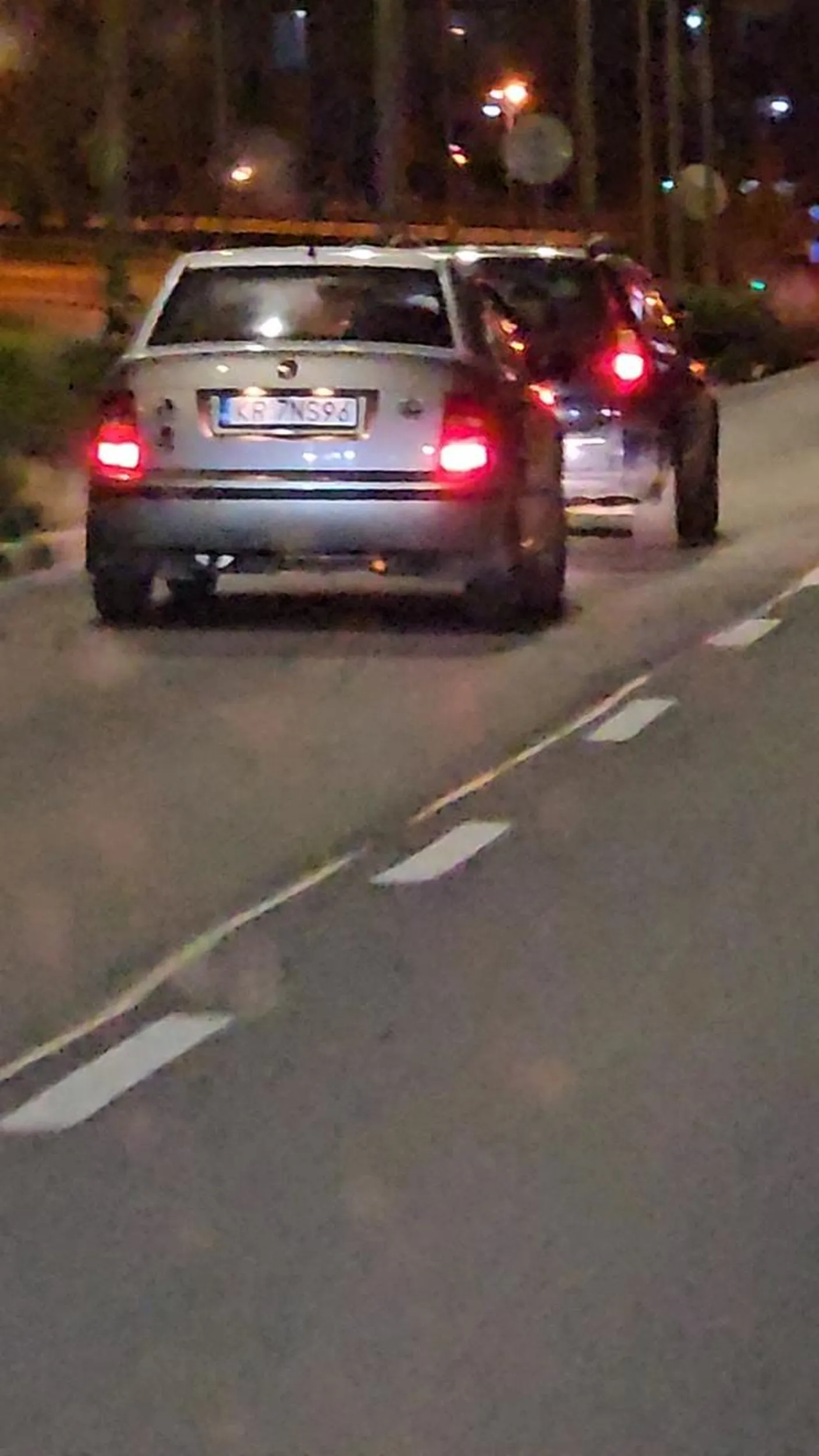 Miasto, ciągła, rozjazd a typ siedzi ziomkowi na zderzaku jakby sraczki dostał