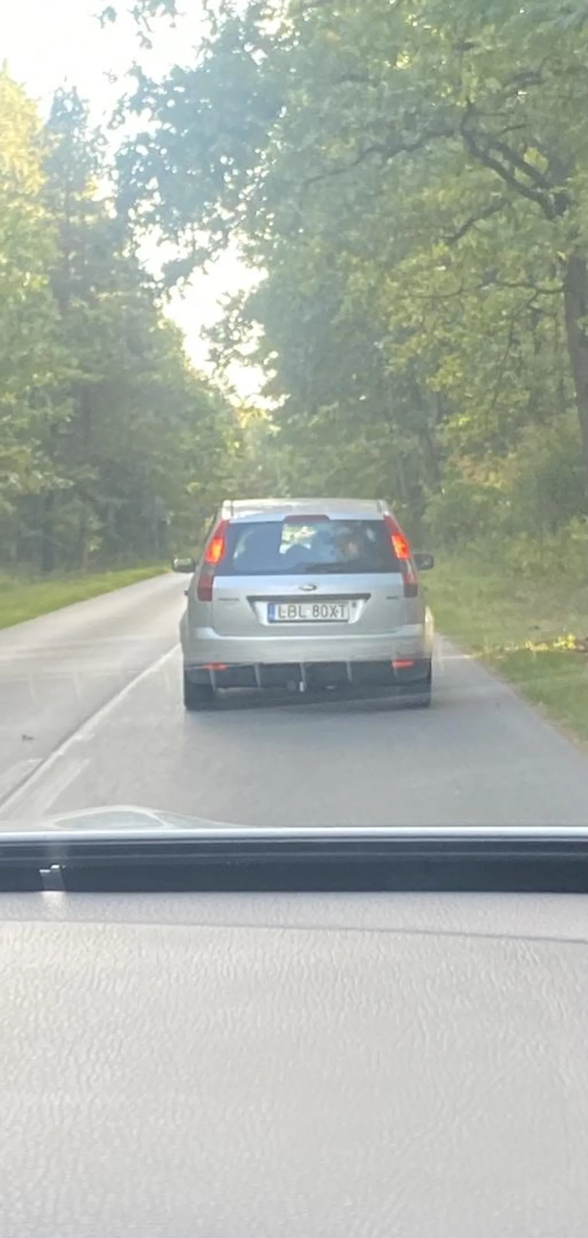 Z auta została wyrzucona puszka z napojem tuż przed jadącym za nim autem w środku parku narodowego.