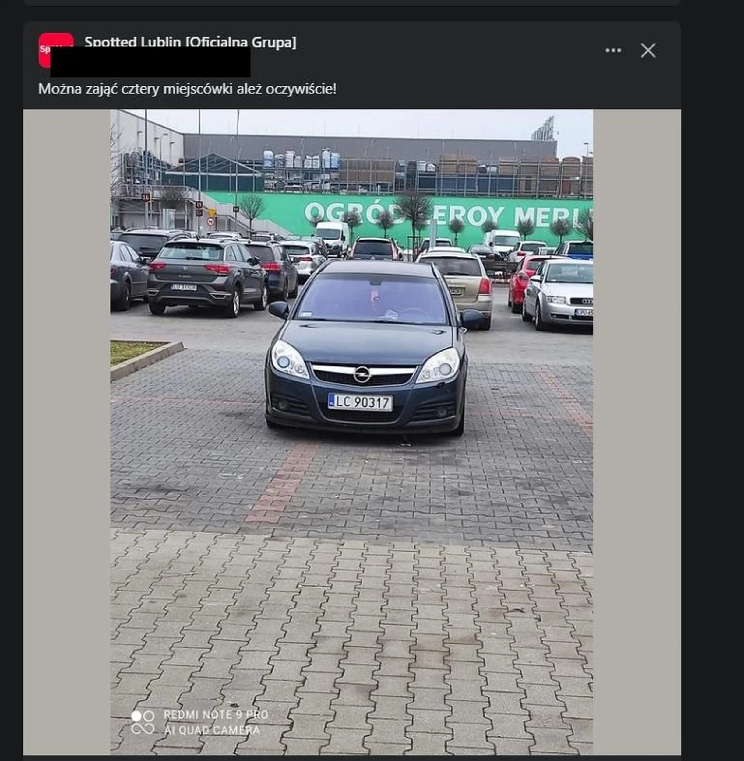 Mistrz parkowania ;)