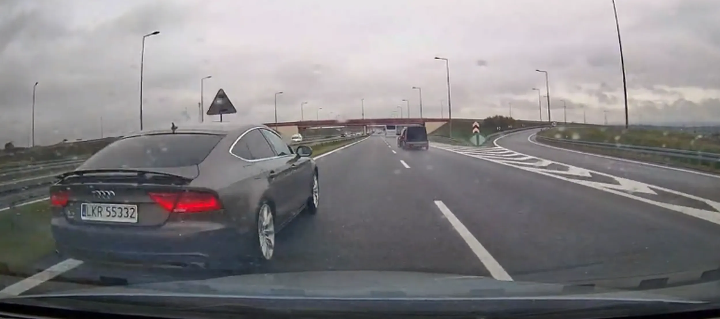 Naucz sie wyprzedzać, A4 to nie Krasnik, nie mozesz jezdzic jak po lesie