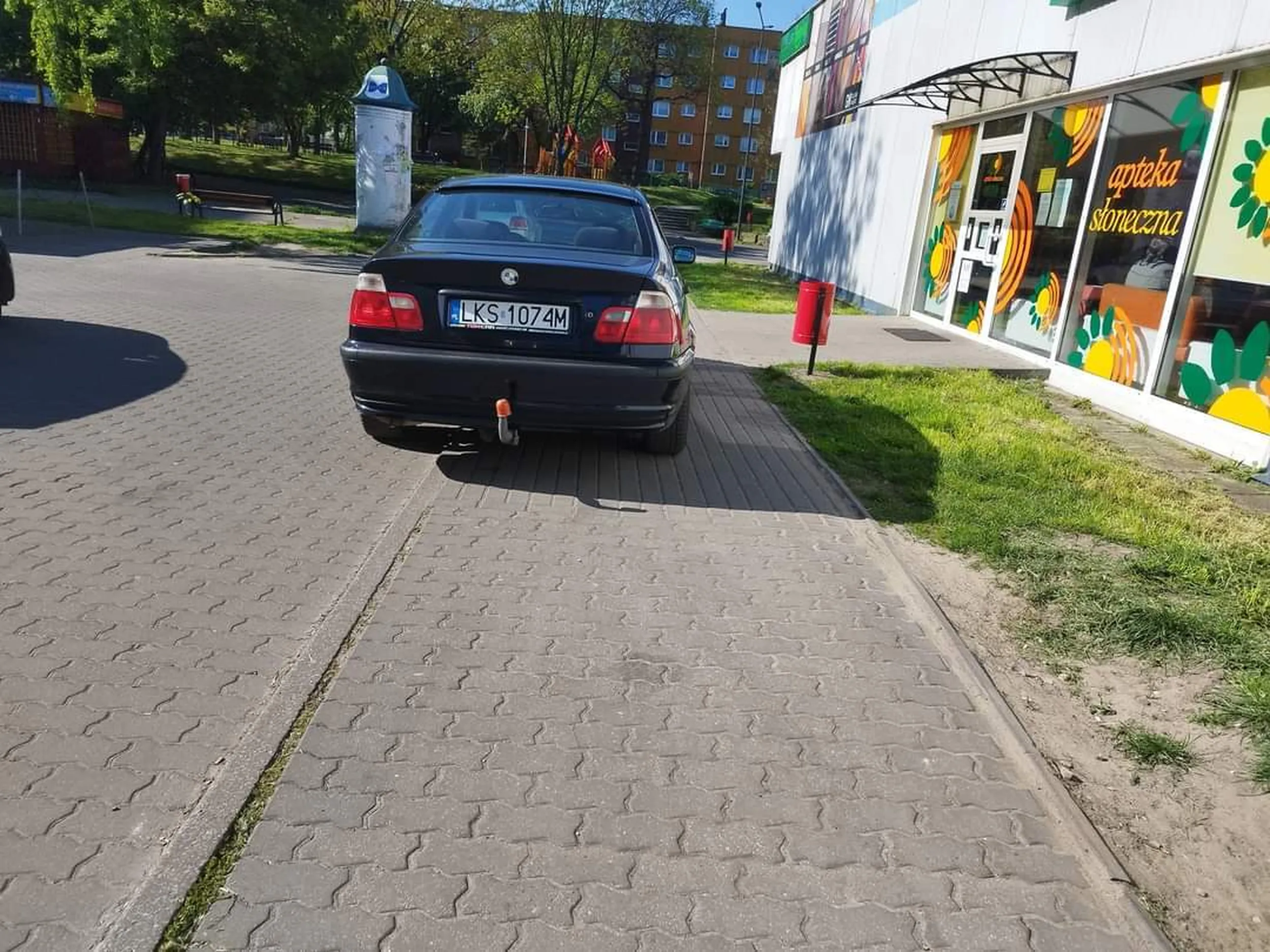 Podjadę sobie pod same drzwi...