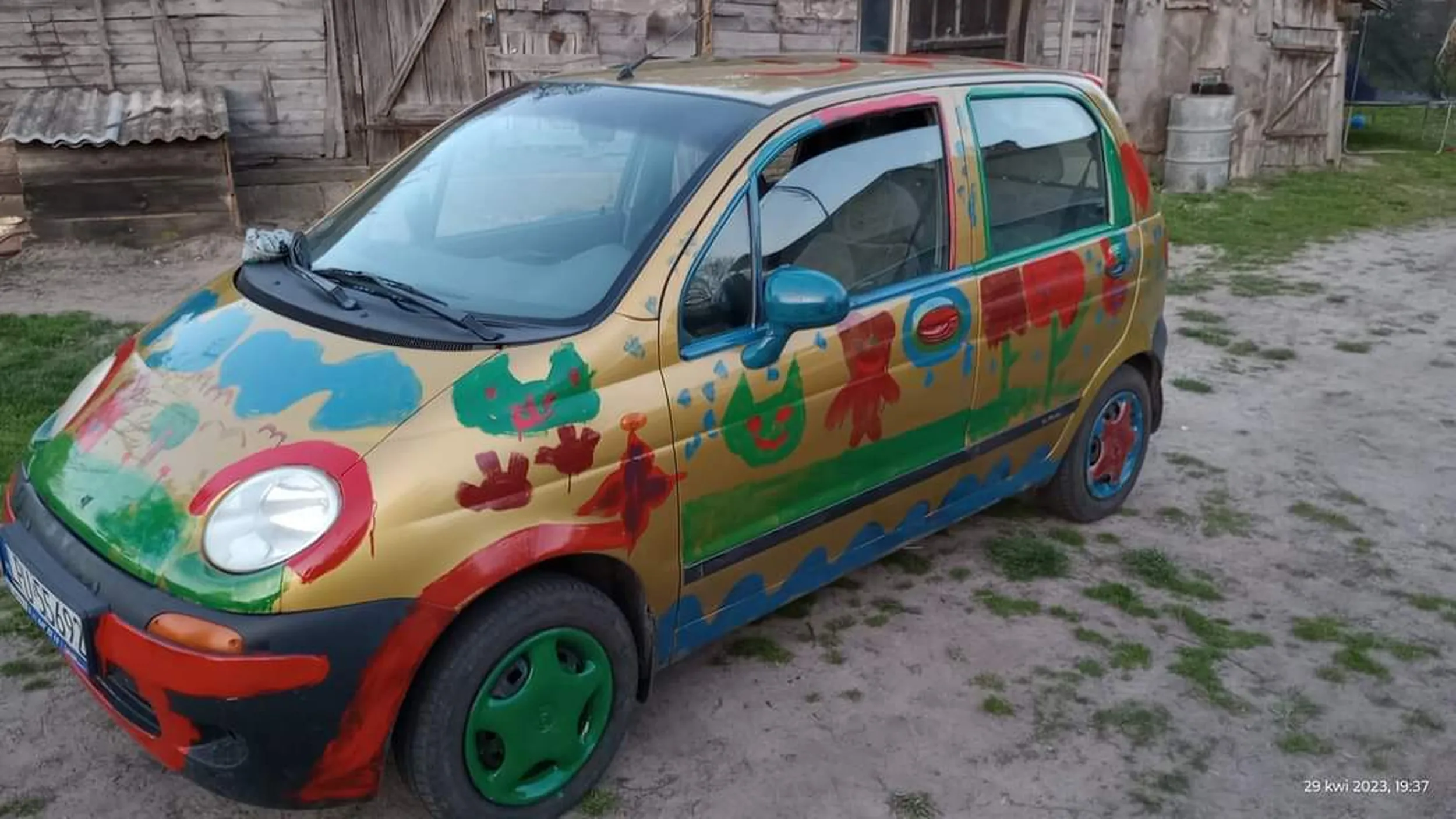 Najbardziej wymalowany Matiz ?