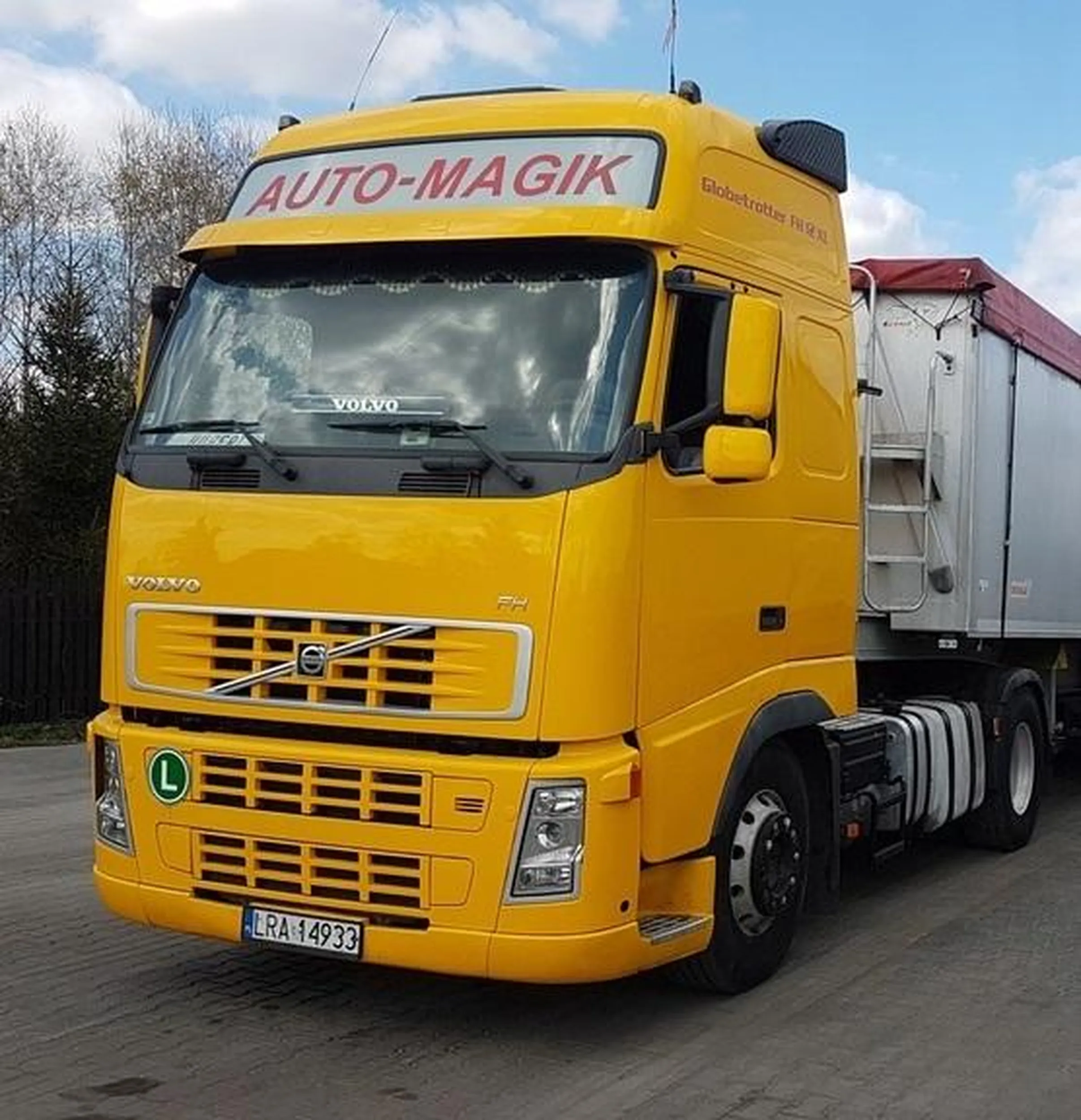 VOLVO FH12 420. Żółte. Auto-magik