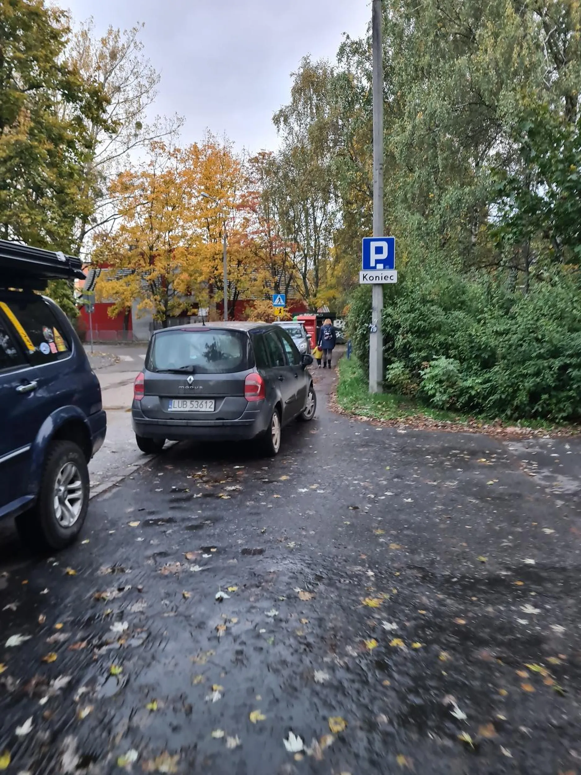 Zostaw miejsce dla pieszych ignorancie