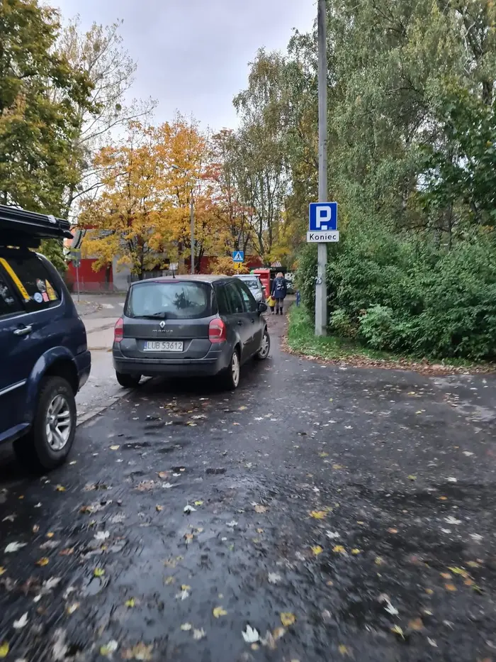 Zostaw miejsce dla pieszych ignorancie