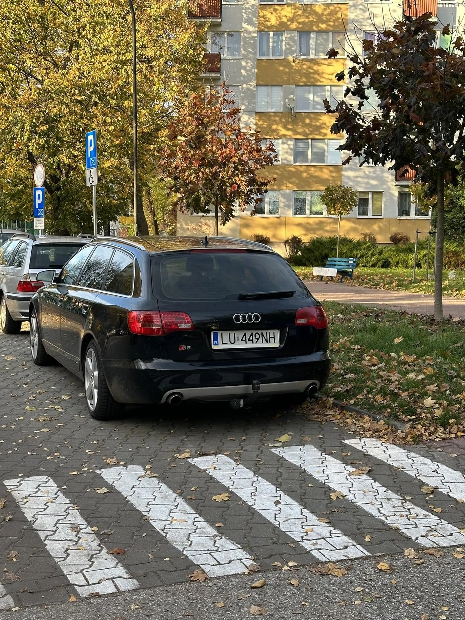 Pani by mi przejechała psa na przejściu gdyby nie moja interwencja - cofnęła gwaltownie jak tylko załączył się wsteczny