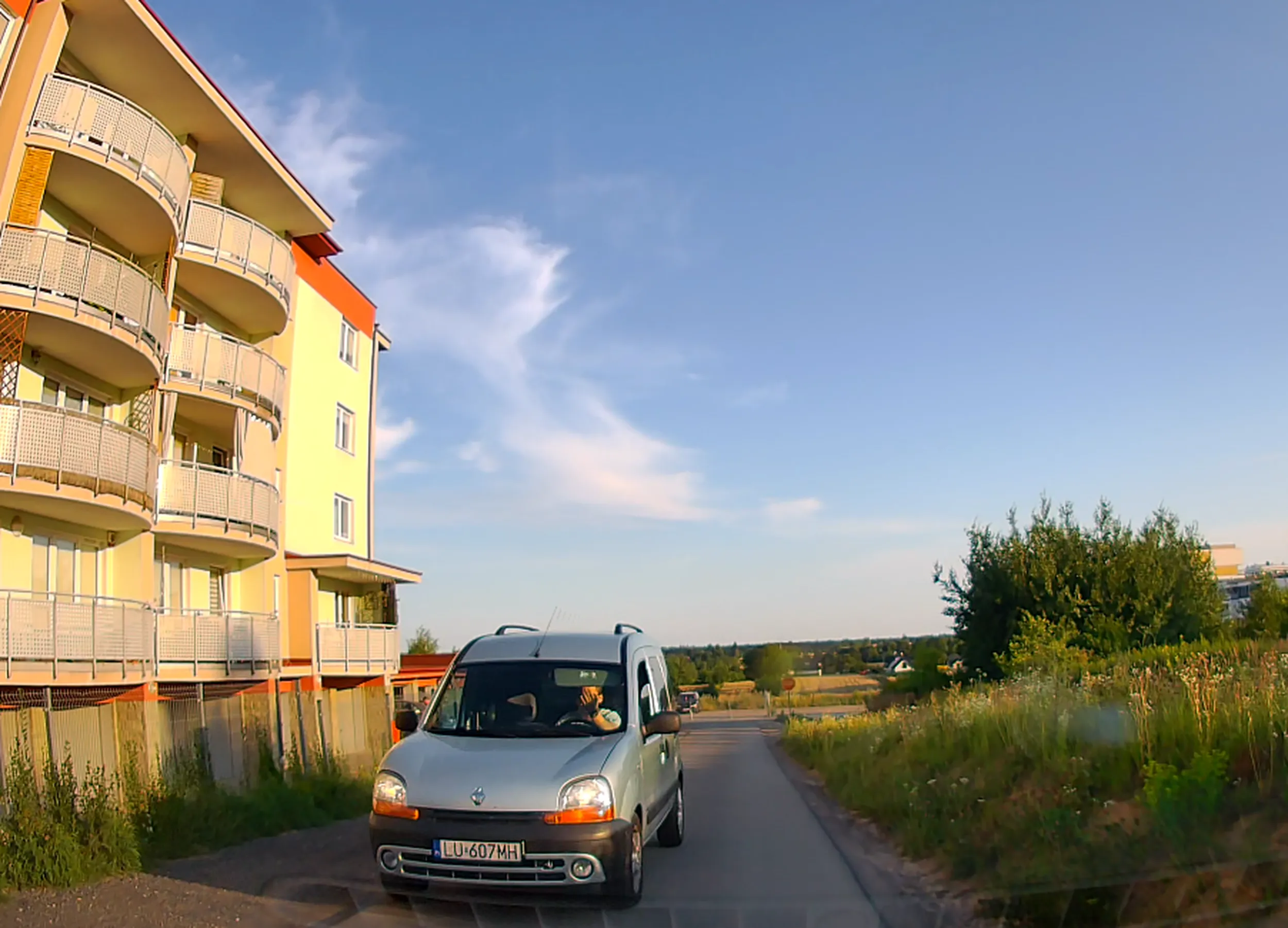 Kierowca, który mocno się gotuje - typowy pieniacz :(