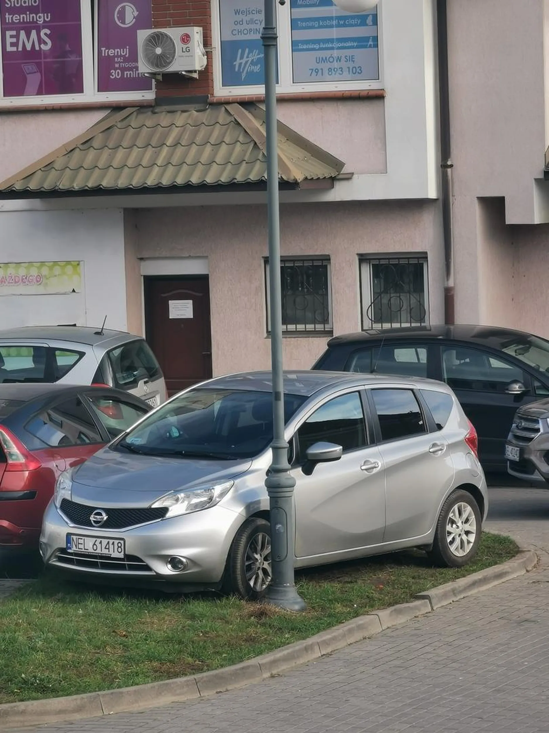 Szkoda trawy z serii miszczowie parkowania