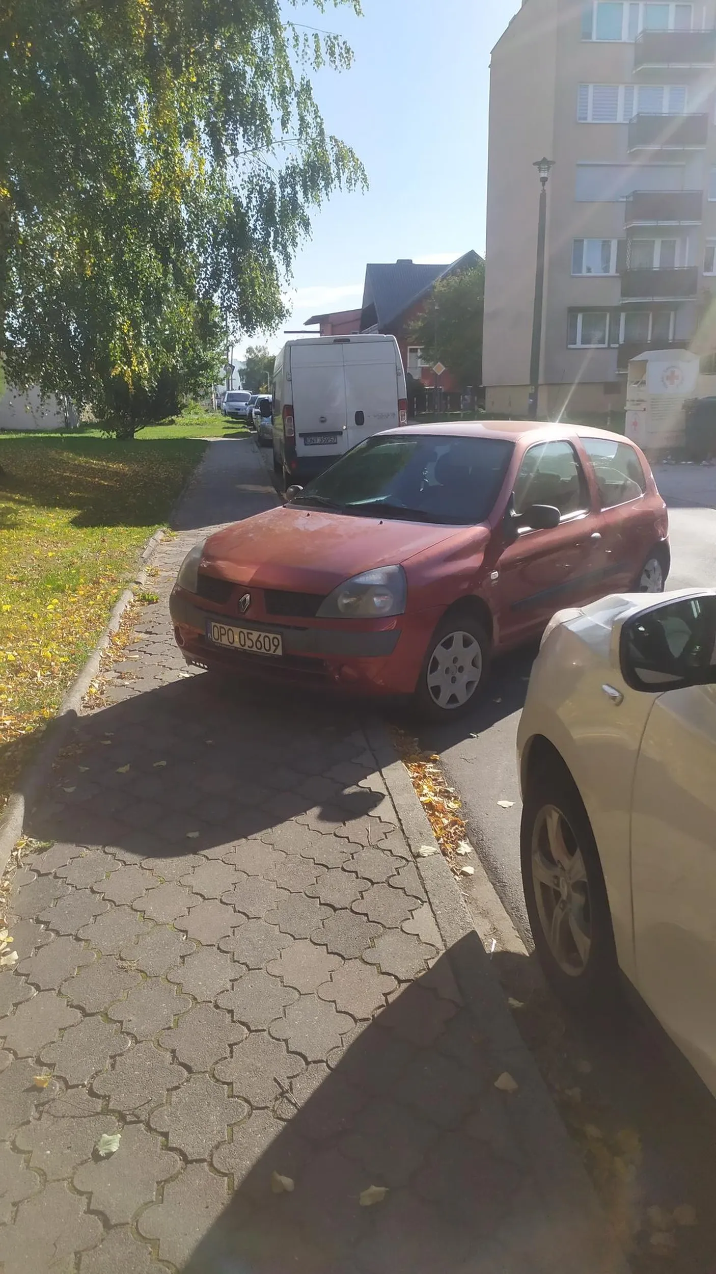 Takie tam parkowanie.