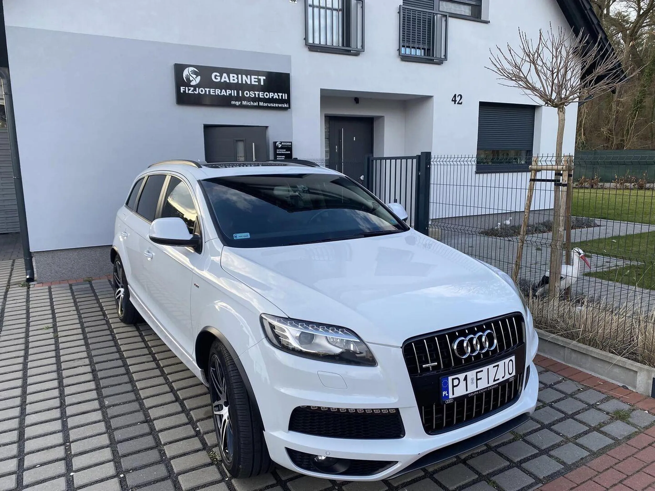 Skradziono auto - Audi Q7 Link do informacji - bit.ly/3LX8Ugb