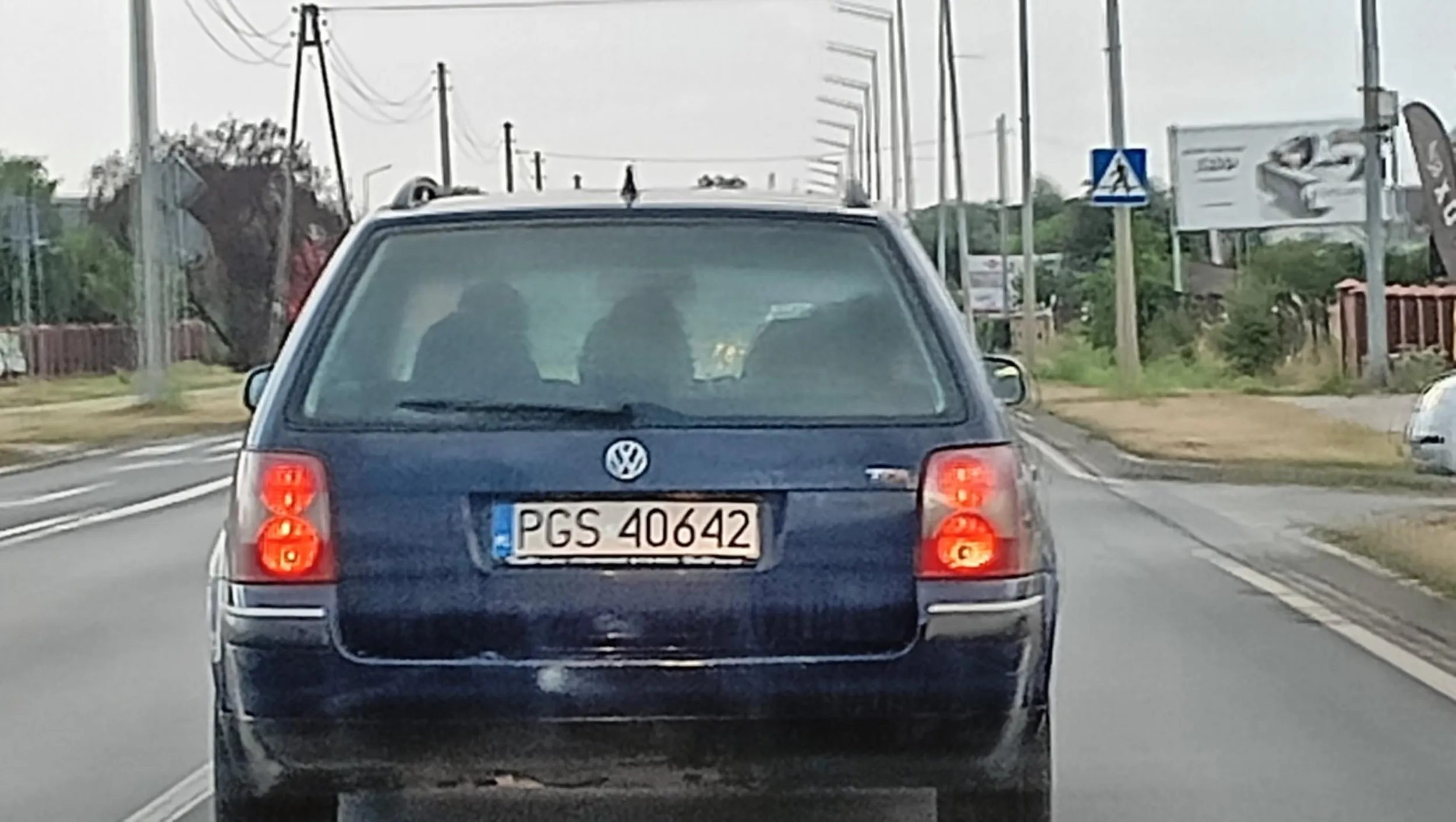 Bardzo ciekawy kierowca. Plotka głosi, że śpi w czasie jazdy.