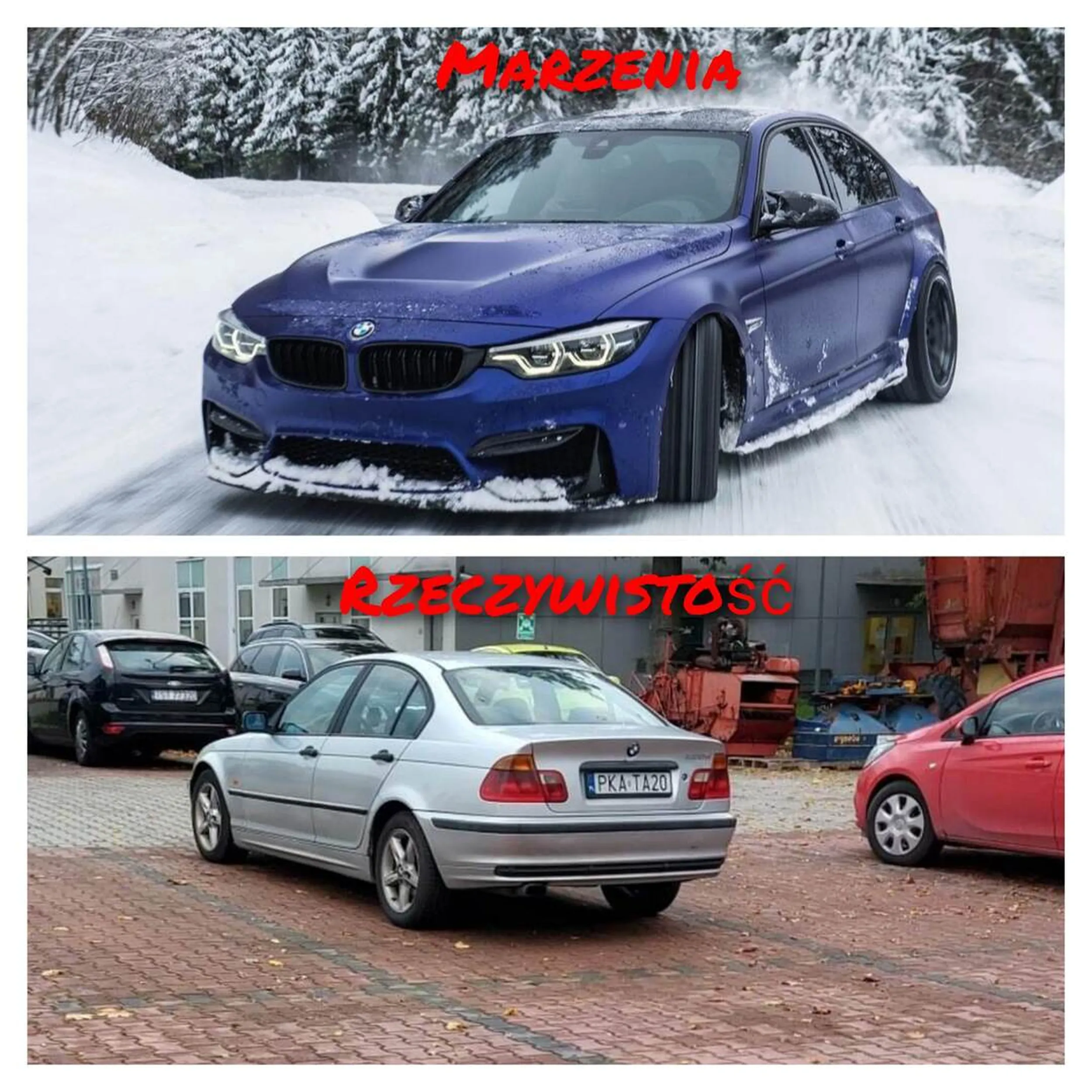 Kiedyś oto taki gruzik stał pod uczelnią ale kolega po skończeniu studiów rolniczych dorobił się volvo