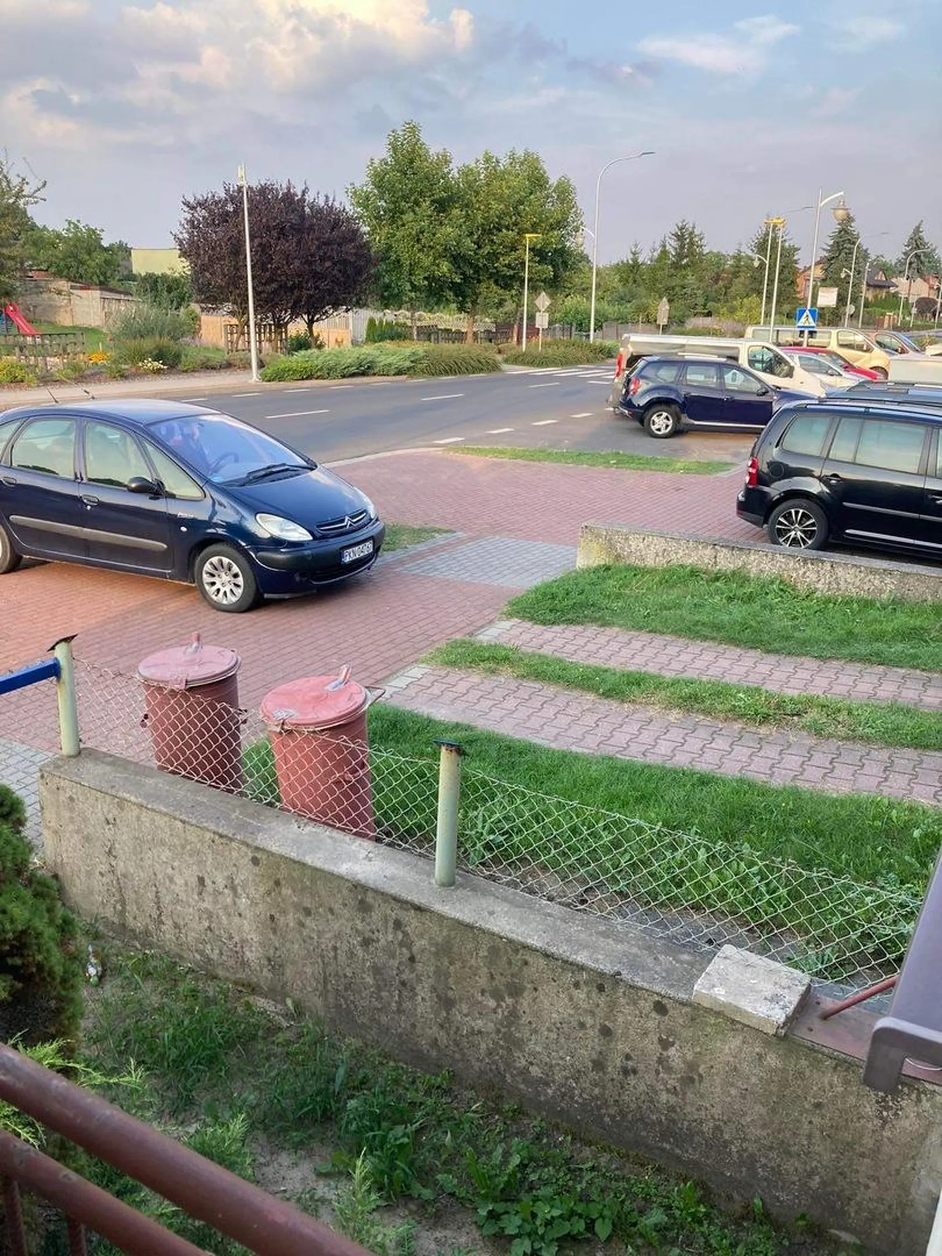 Parking z wolnymi miejscami dosłownie obok, buractwo.
