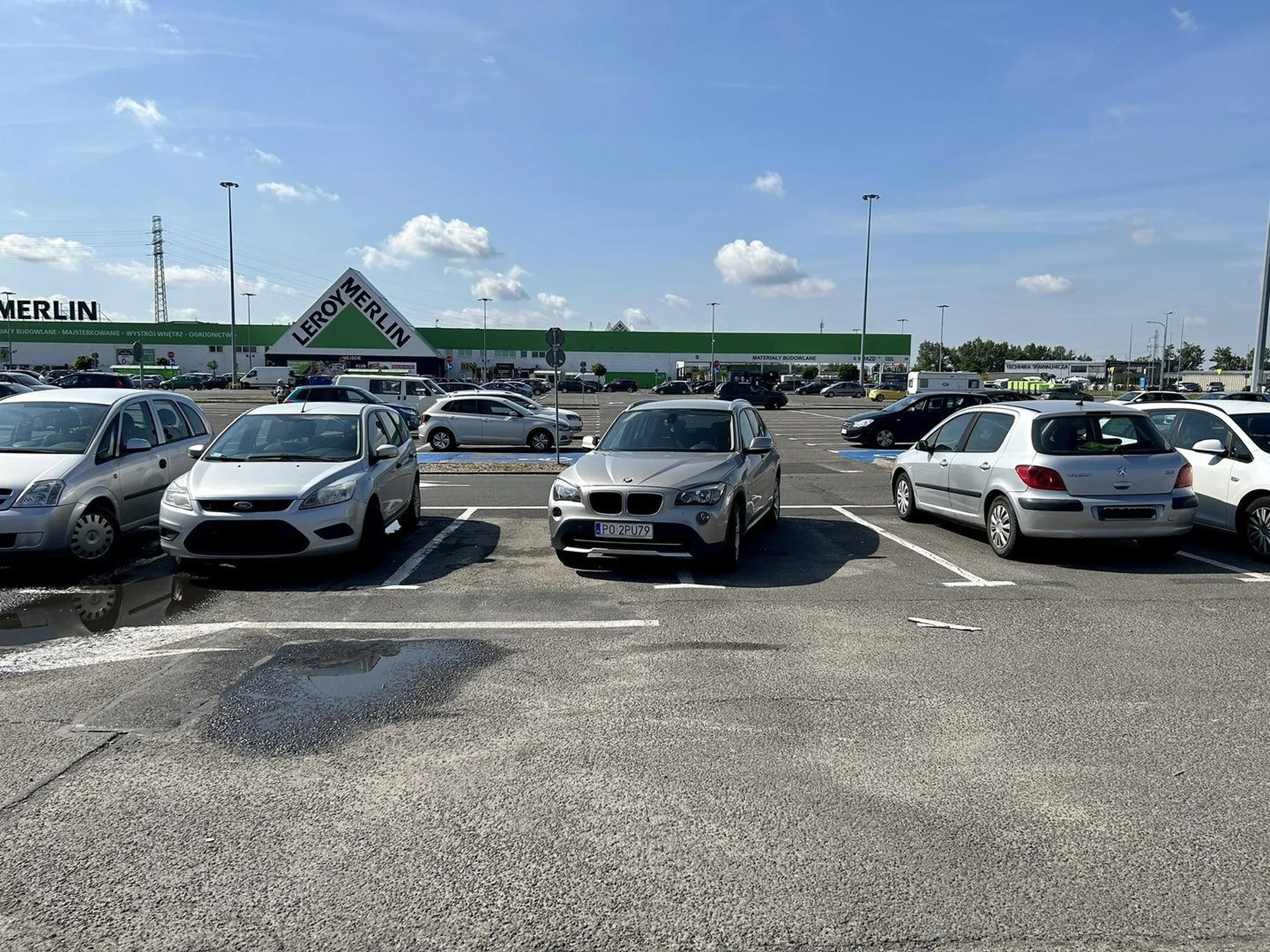 Parking douche: Auchan Komorniki (Saturday, July 29th 2023)