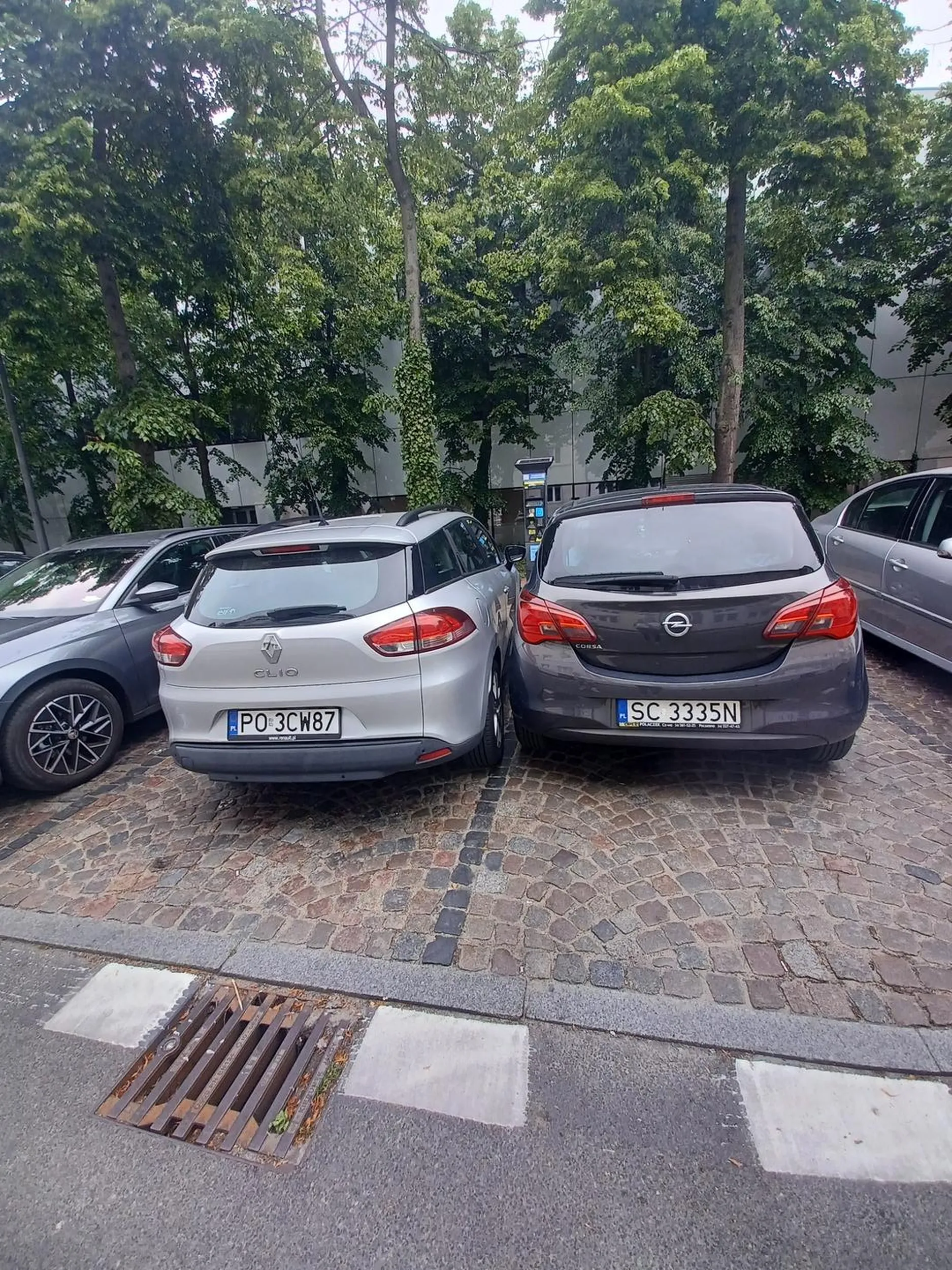 Lewus w parkowaniu mysli ze dostane sie do samochodu przez szyberdach ktorego w moim oplu nie mam..