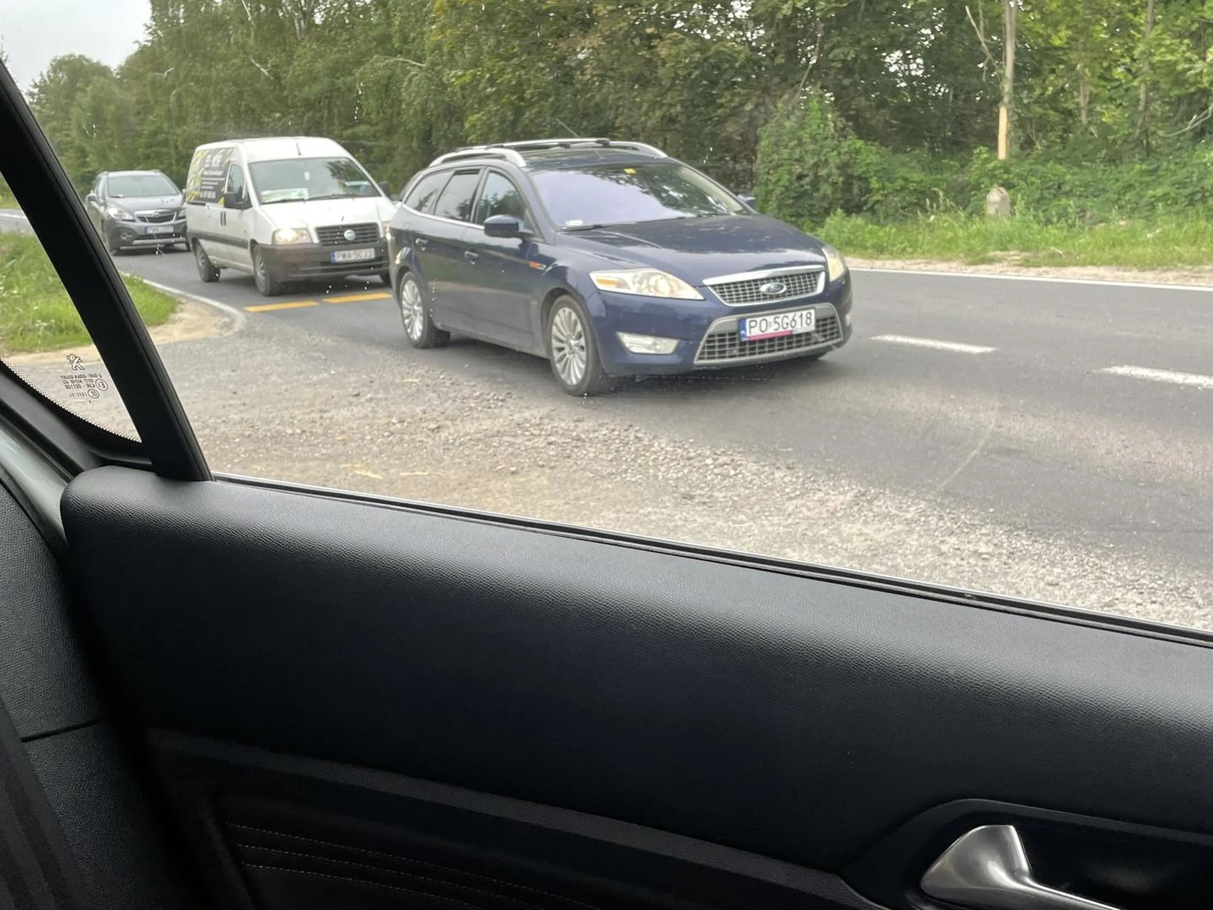 Staje się za linia panie kierowco