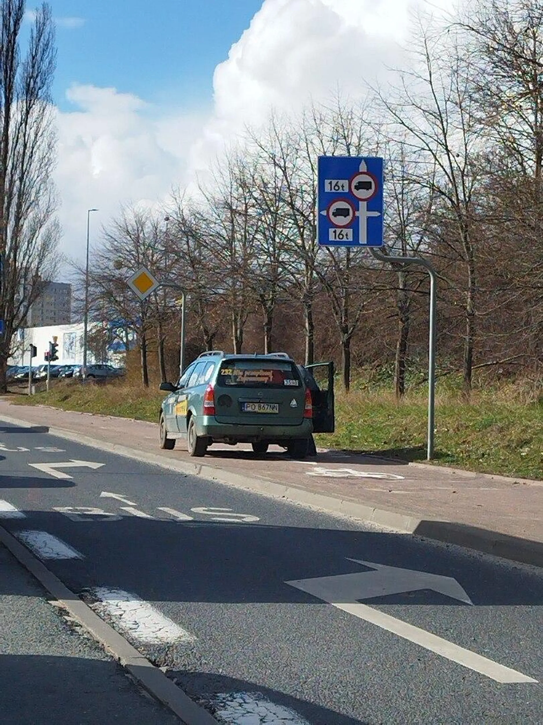 Rower spalinowy, opel astra